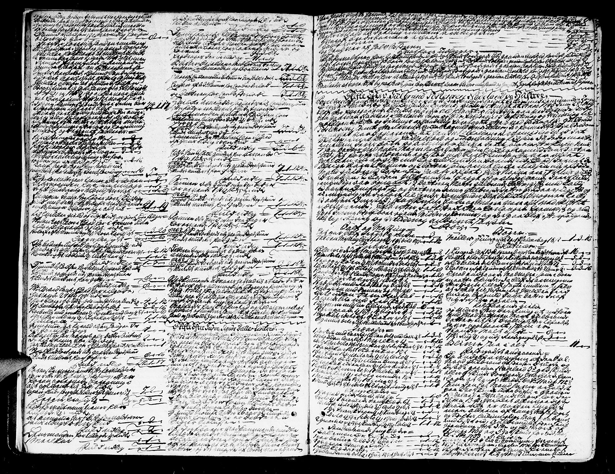 Setesdal sorenskriveri, AV/SAK-1221-0011/H/Hc/L0006: Skifteprotokoll nr 6 med register, 1744-1755, p. 7b-8a