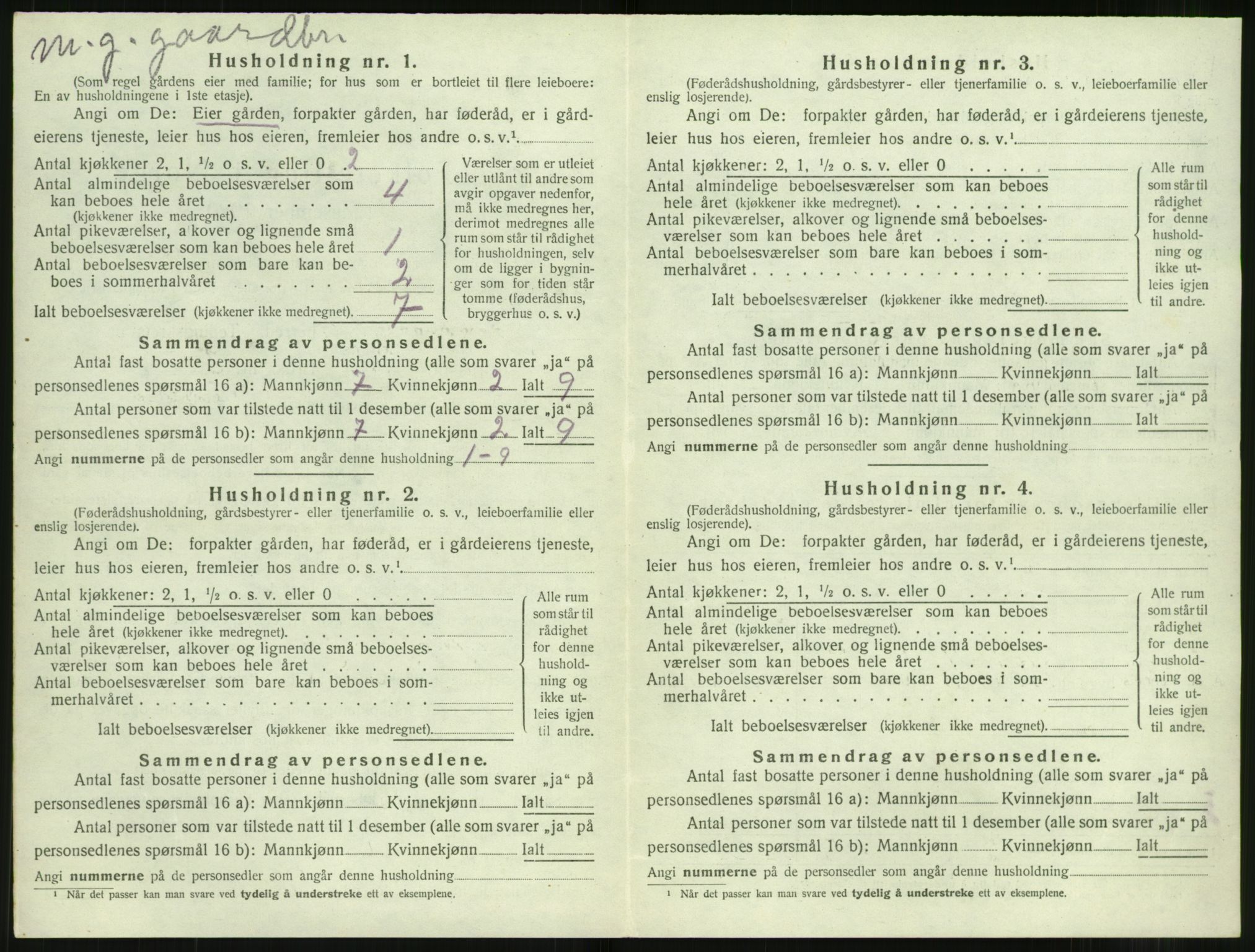SAT, 1920 census for Ørskog, 1920, p. 529