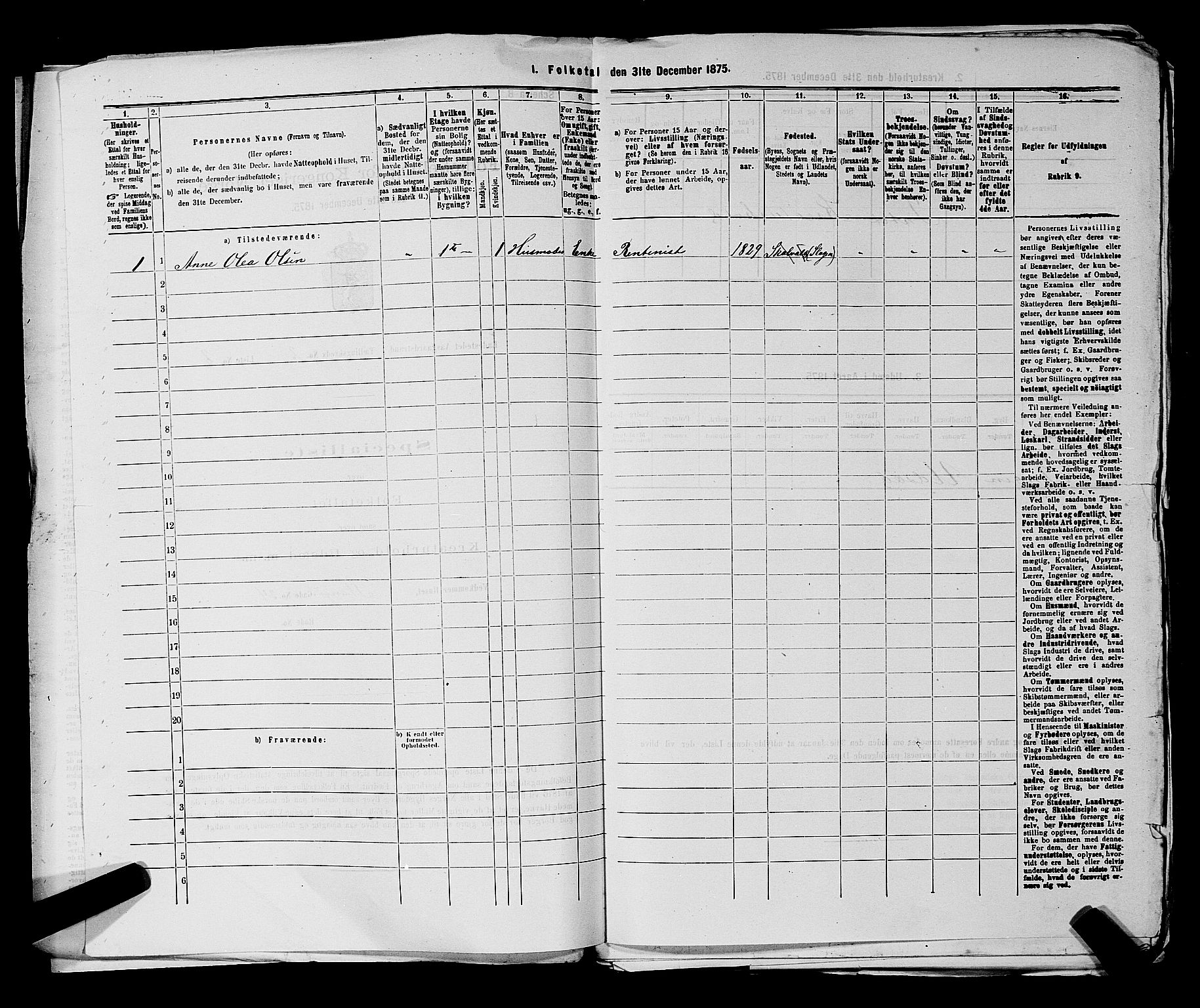 SAKO, 1875 census for 0704B Borre/Åsgårdstrand, 1875, p. 100