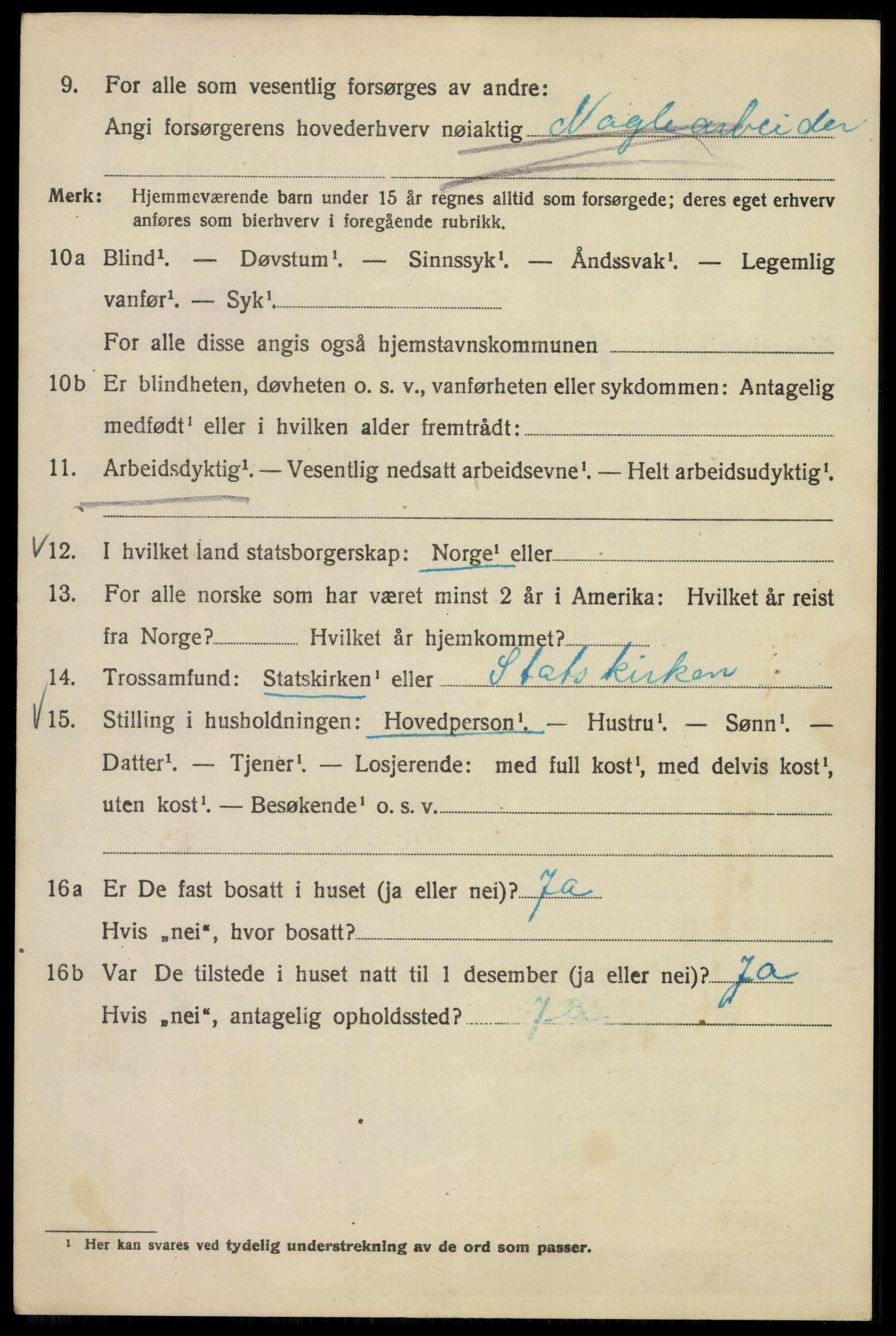 SAO, 1920 census for Kristiania, 1920, p. 539370