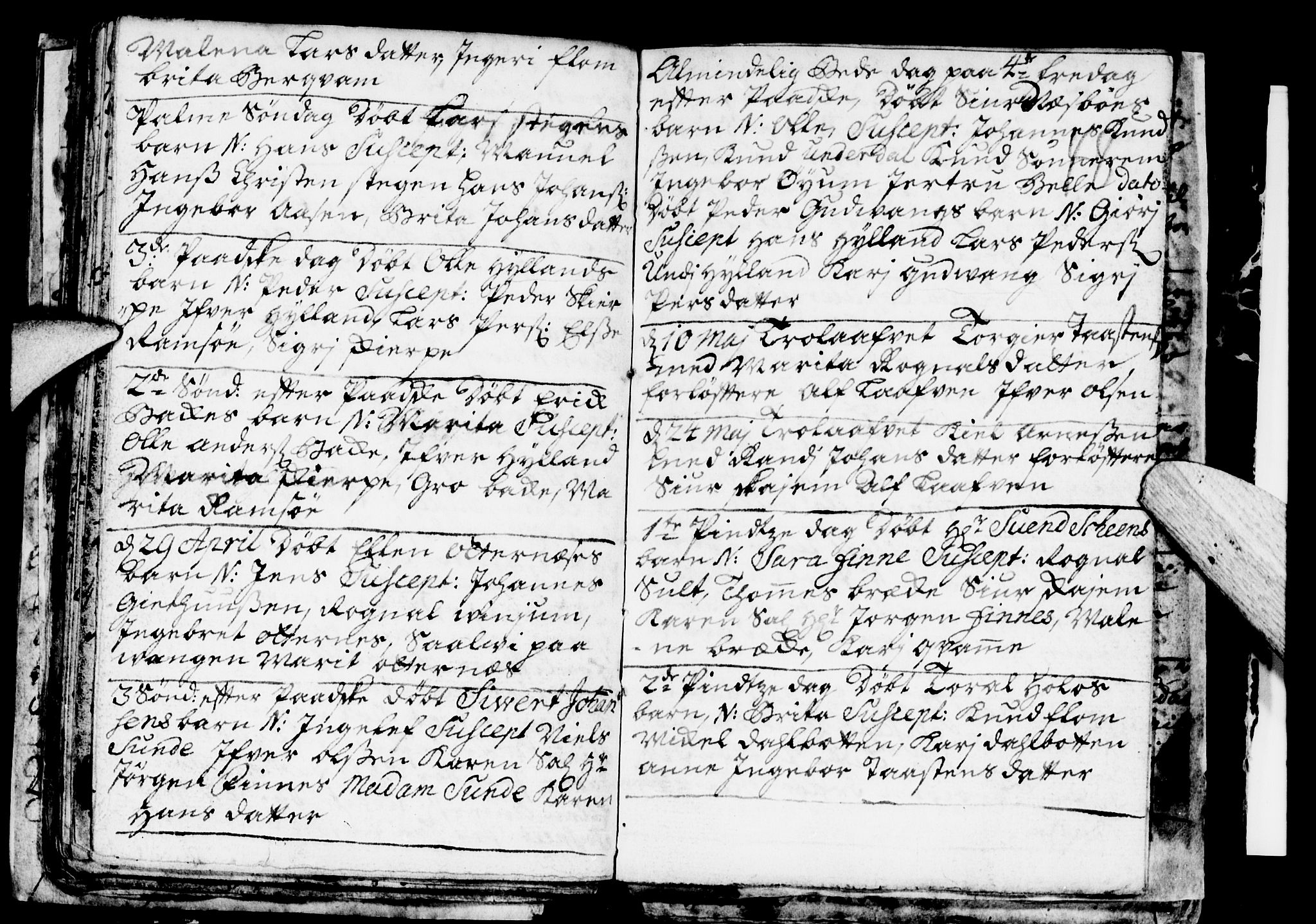 Aurland sokneprestembete, SAB/A-99937/H/Ha/Haa/L0001: Parish register (official) no. A 1, 1716-1734, p. 48