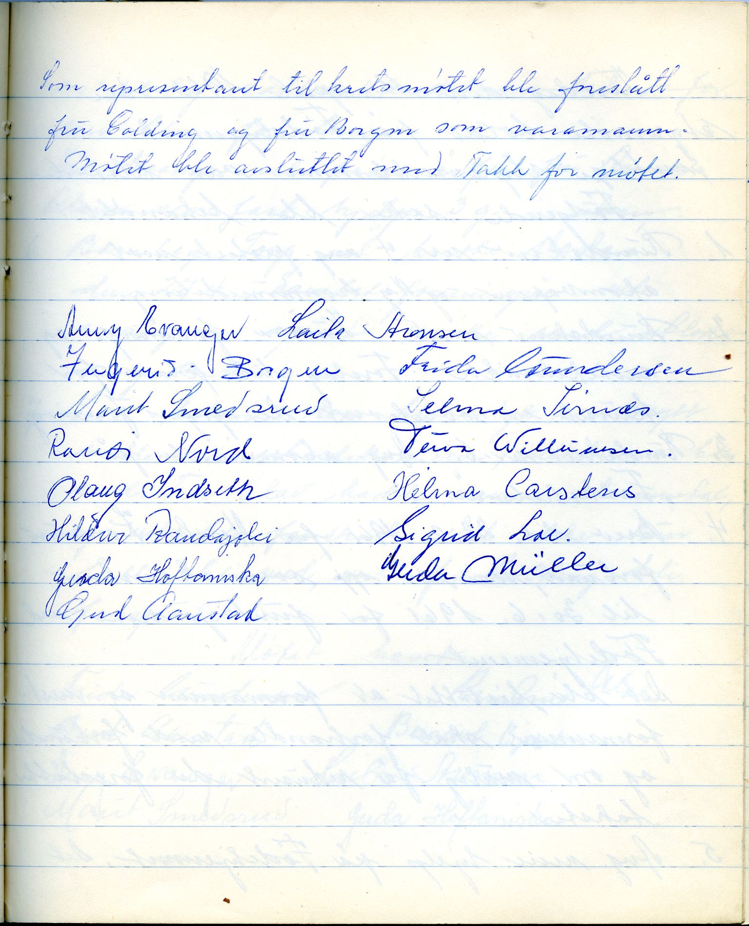 Vadsø sanitetsforening, FMFB/A-1060/A/Aa/L0002: Møtebok, 1952-1964, p. 206