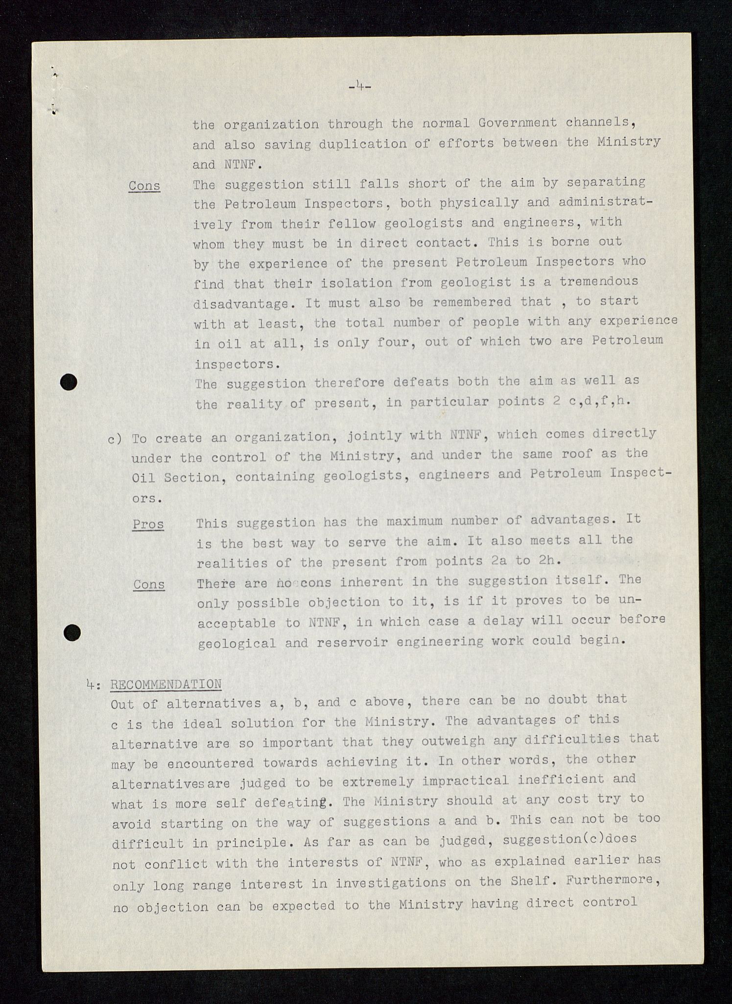 Industridepartementet, Oljekontoret, AV/SAST-A-101348/Db/L0002: Oljevernrådet, Styret i OD, leieforhold, div., 1966-1973, p. 620