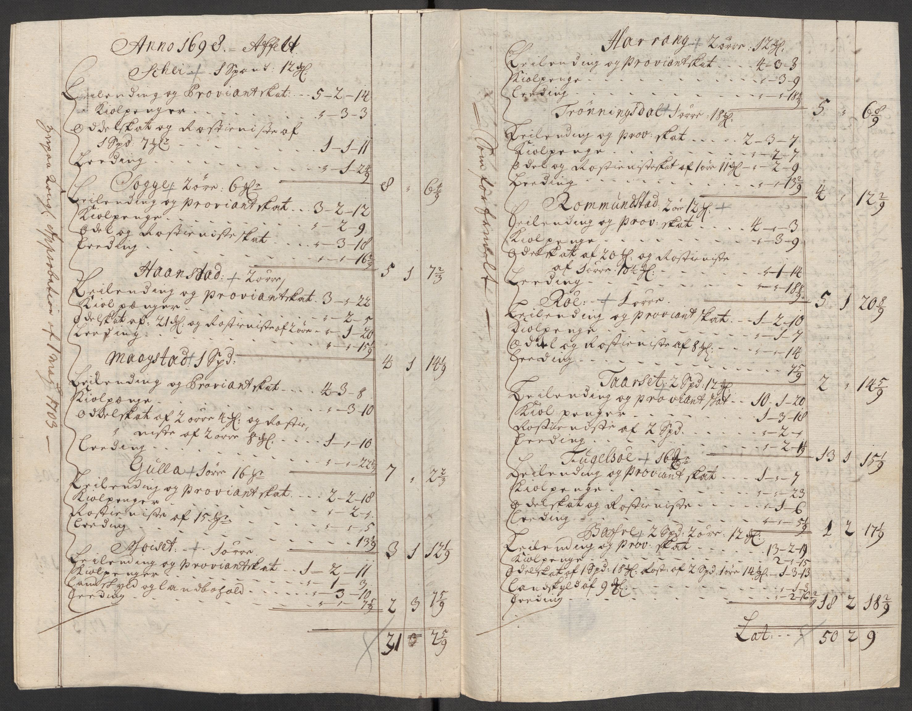 Rentekammeret inntil 1814, Reviderte regnskaper, Fogderegnskap, RA/EA-4092/R56/L3747: Fogderegnskap Nordmøre, 1713, p. 196