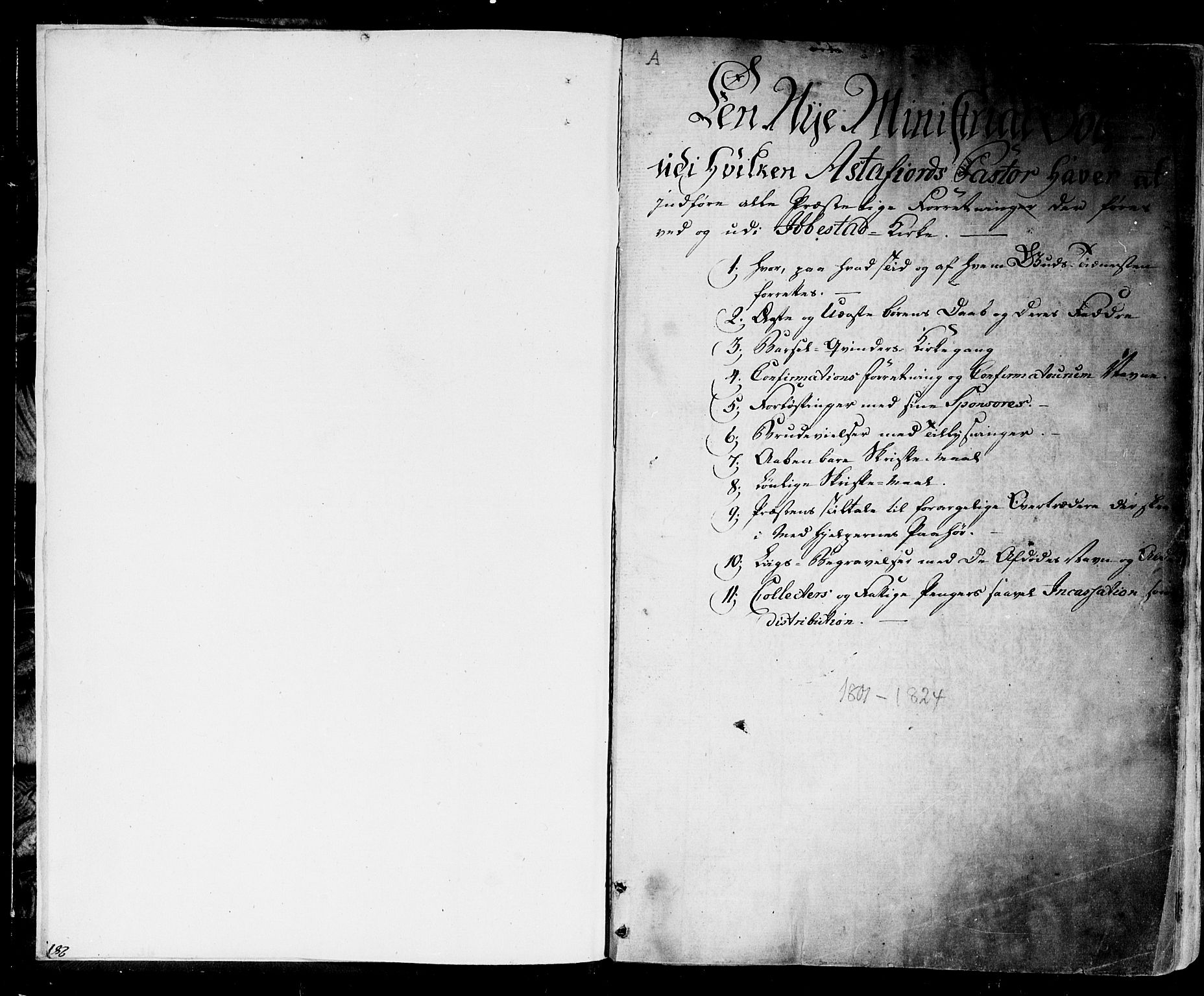 Ibestad sokneprestembete, SATØ/S-0077/H/Ha/Haa/L0004kirke: Parish register (official) no. 4, 1801-1824