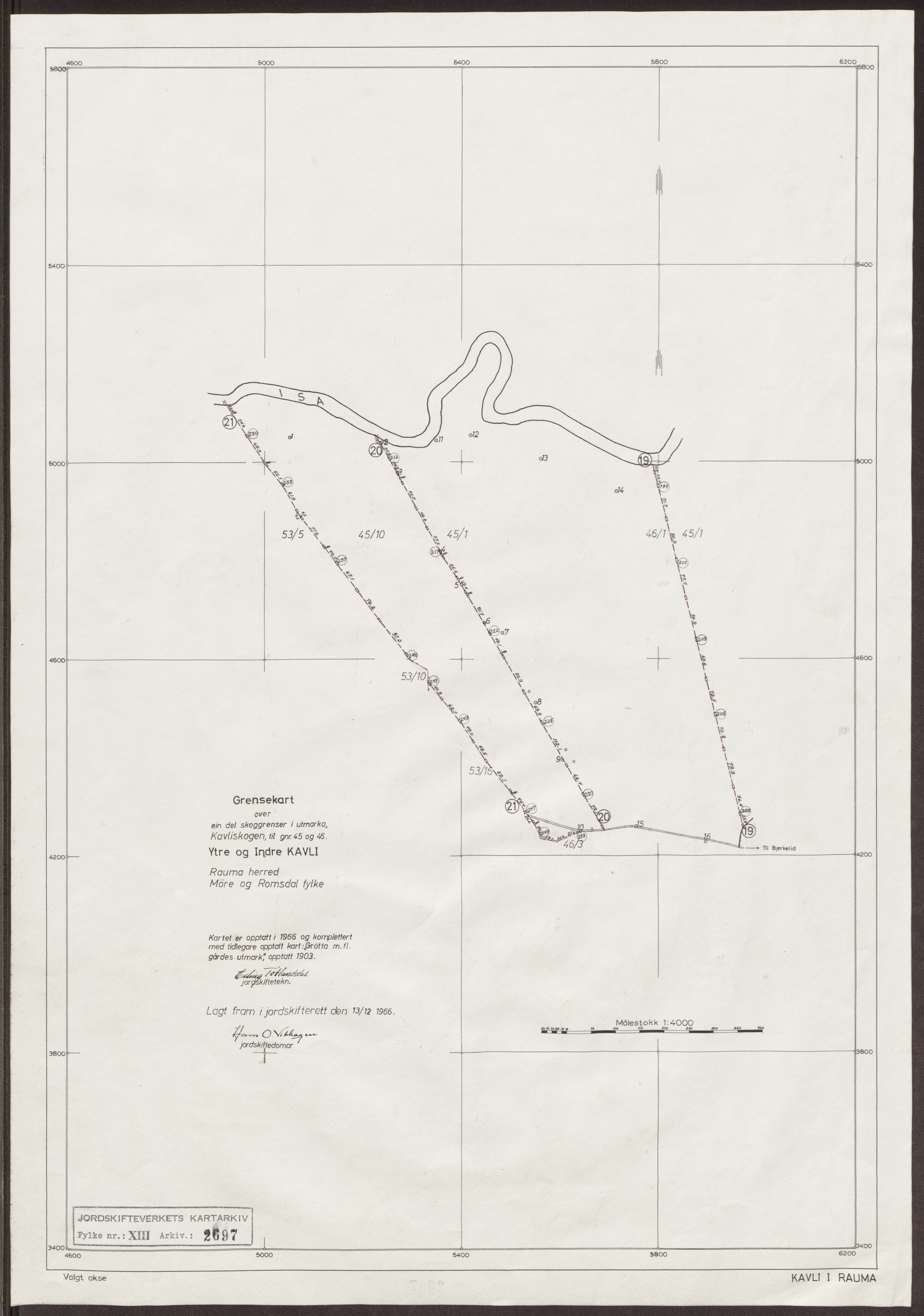 Jordskifteverkets kartarkiv, AV/RA-S-3929/T, 1859-1988, p. 3394