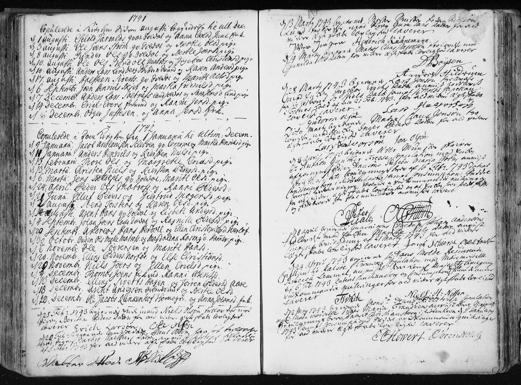 Ministerialprotokoller, klokkerbøker og fødselsregistre - Sør-Trøndelag, AV/SAT-A-1456/601/L0036: Parish register (official) no. 601A04, 1729-1769