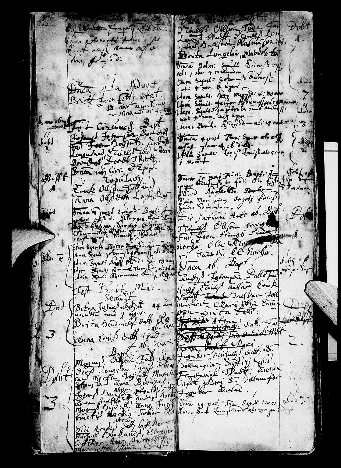 Os sokneprestembete, AV/SAB-A-99929: Parish register (official) no. A 4, 1669-1760, p. 8