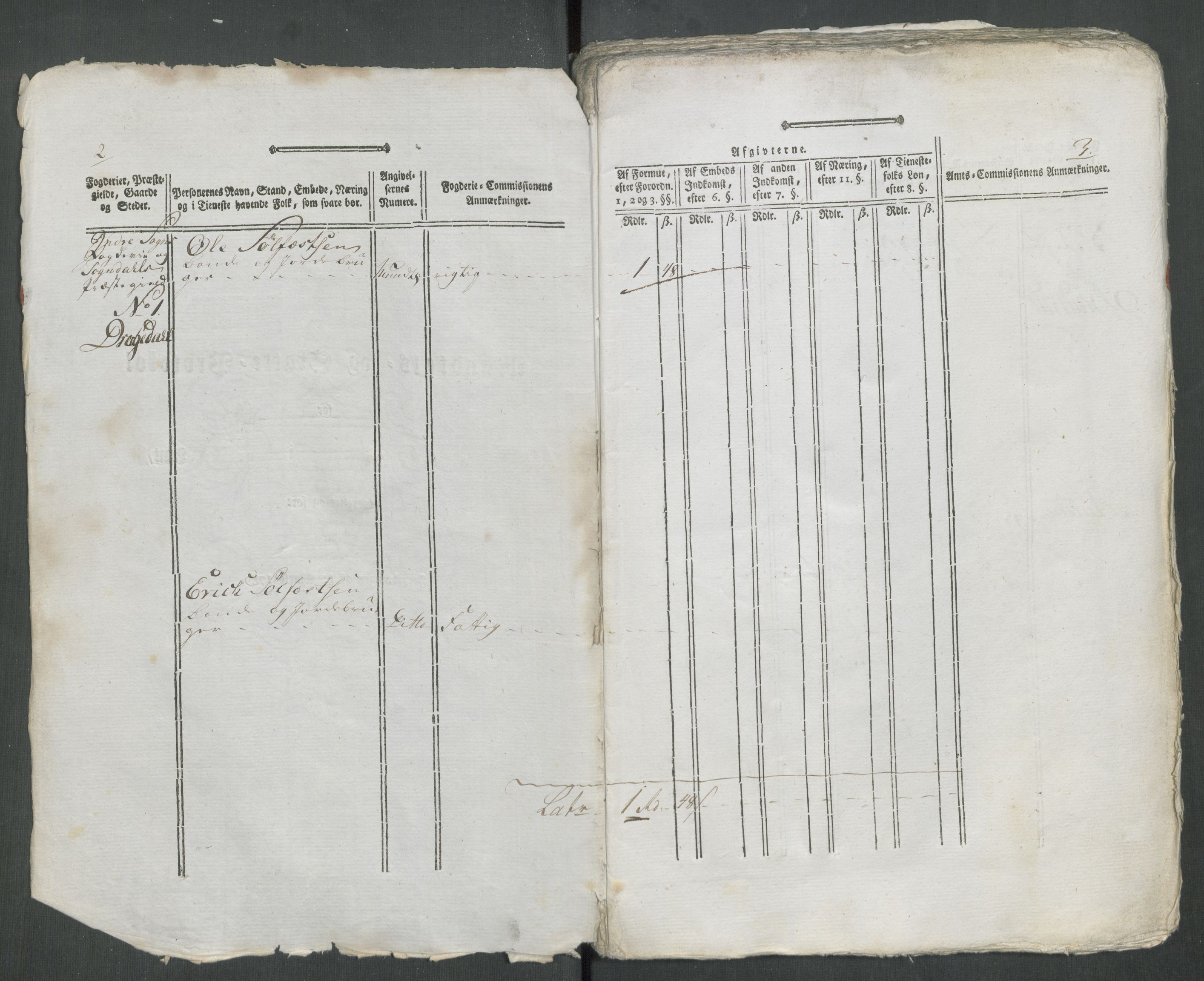 Rentekammeret inntil 1814, Reviderte regnskaper, Mindre regnskaper, RA/EA-4068/Rf/Rfe/L0059: Ytre og Indre Sogn fogderi, Østerdalen fogderi, 1789, p. 4