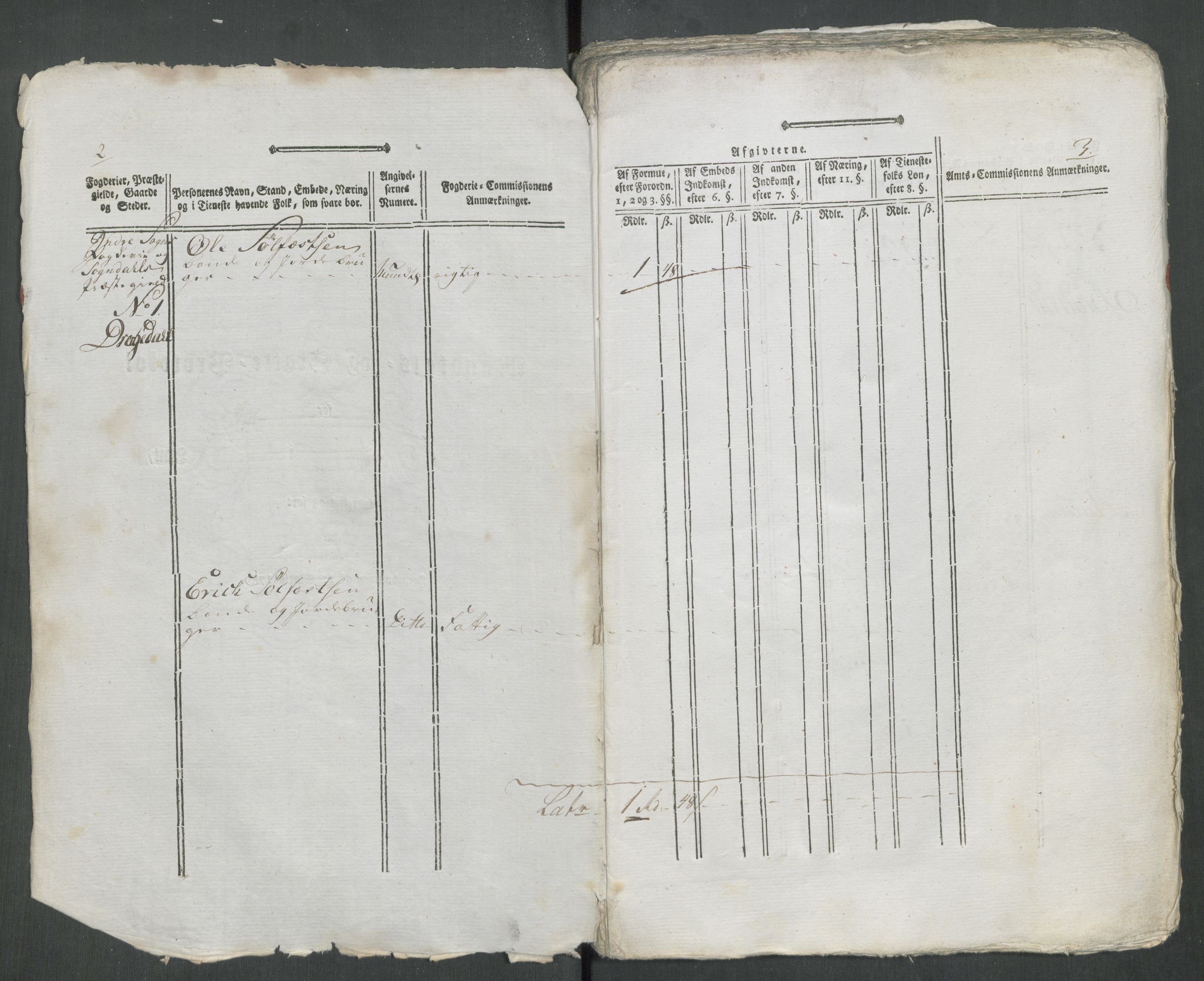 Rentekammeret inntil 1814, Reviderte regnskaper, Mindre regnskaper, AV/RA-EA-4068/Rf/Rfe/L0059: Ytre og Indre Sogn fogderi, Østerdalen fogderi, 1789, p. 4