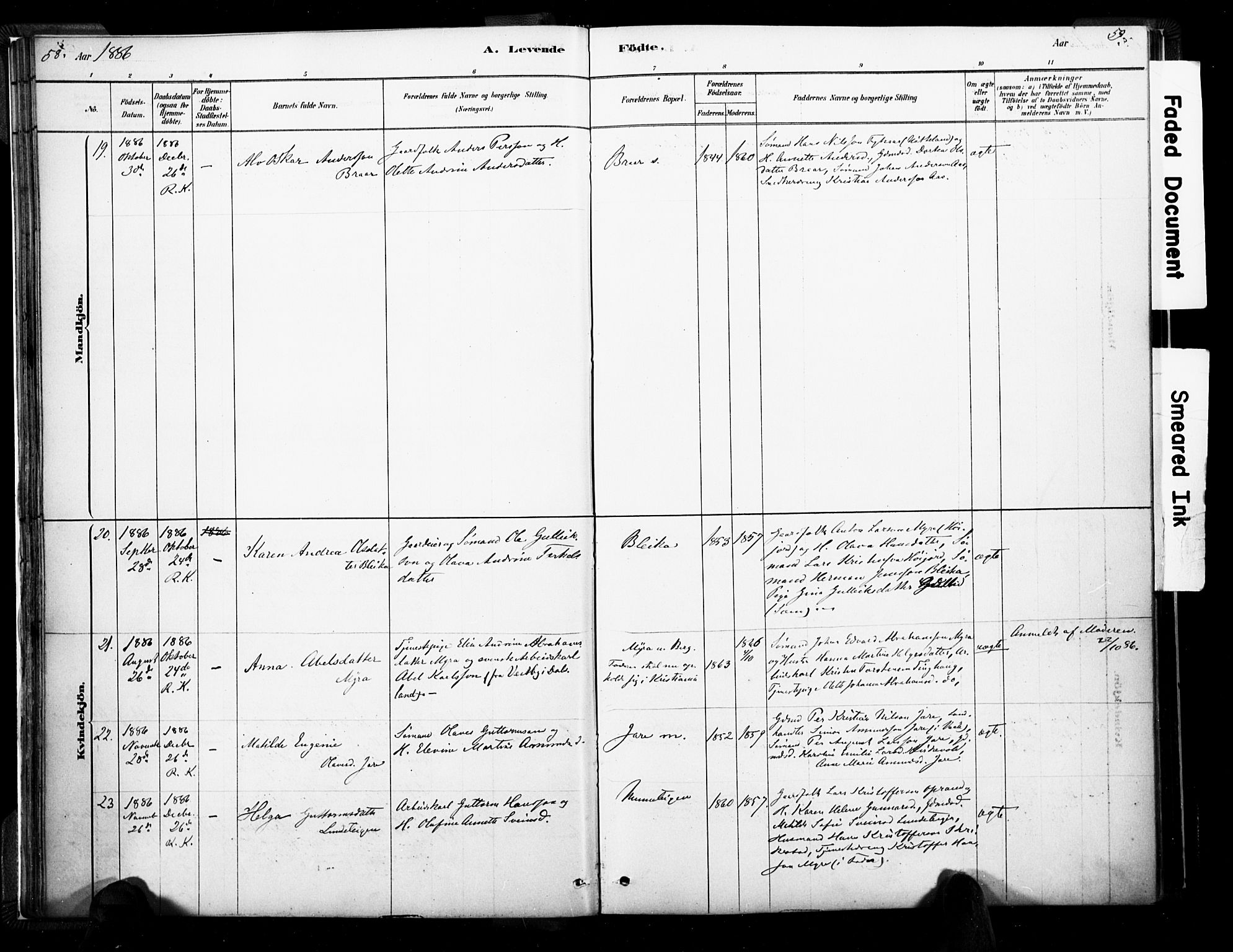 Ramnes kirkebøker, AV/SAKO-A-314/F/Fa/L0007: Parish register (official) no. I 7, 1878-1895, p. 58-59