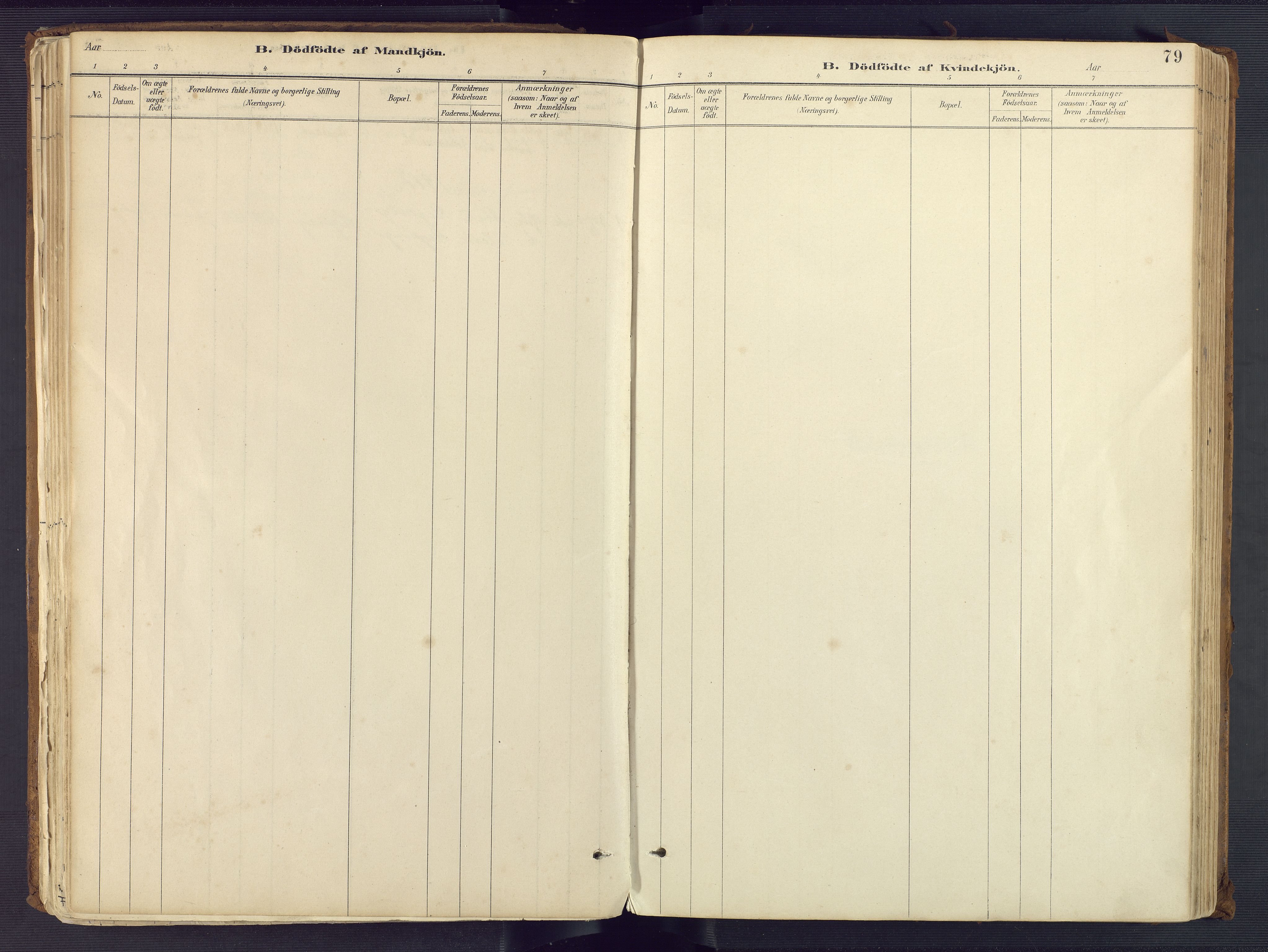 Sirdal sokneprestkontor, SAK/1111-0036/F/Fa/Fab/L0004: Parish register (official) no. A 4, 1887-1919, p. 79