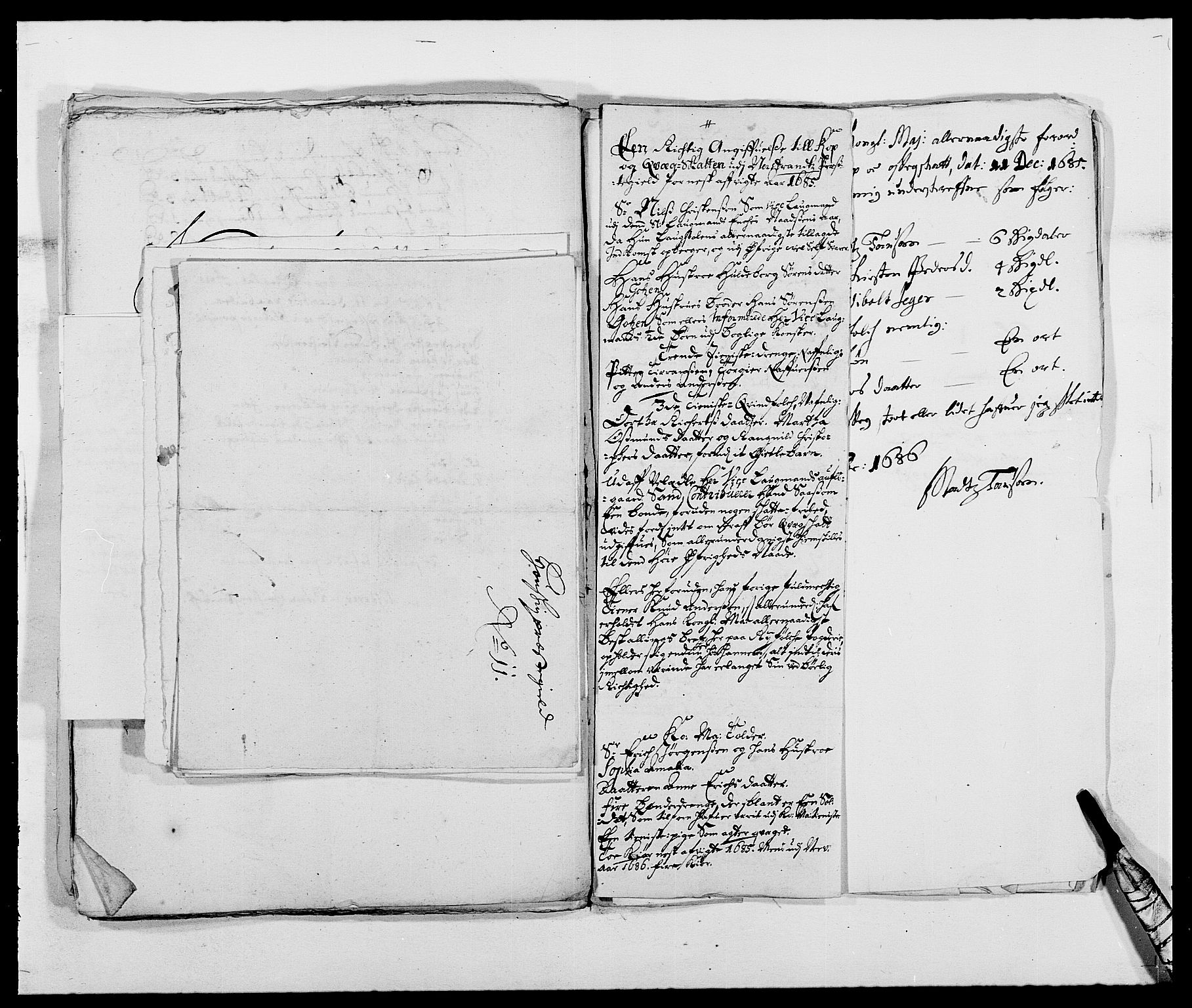 Rentekammeret inntil 1814, Reviderte regnskaper, Fogderegnskap, RA/EA-4092/R47/L2855: Fogderegnskap Ryfylke, 1685-1688, p. 100