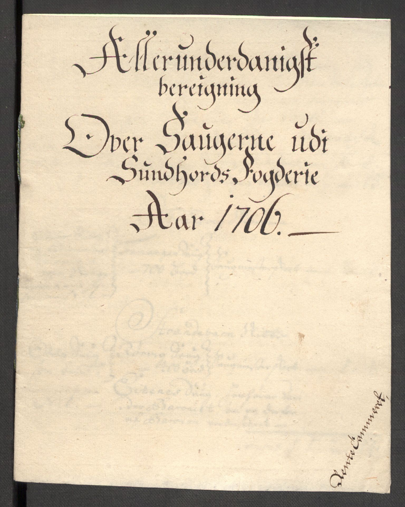 Rentekammeret inntil 1814, Reviderte regnskaper, Fogderegnskap, RA/EA-4092/R48/L2984: Fogderegnskap Sunnhordland og Hardanger, 1706-1707, p. 104