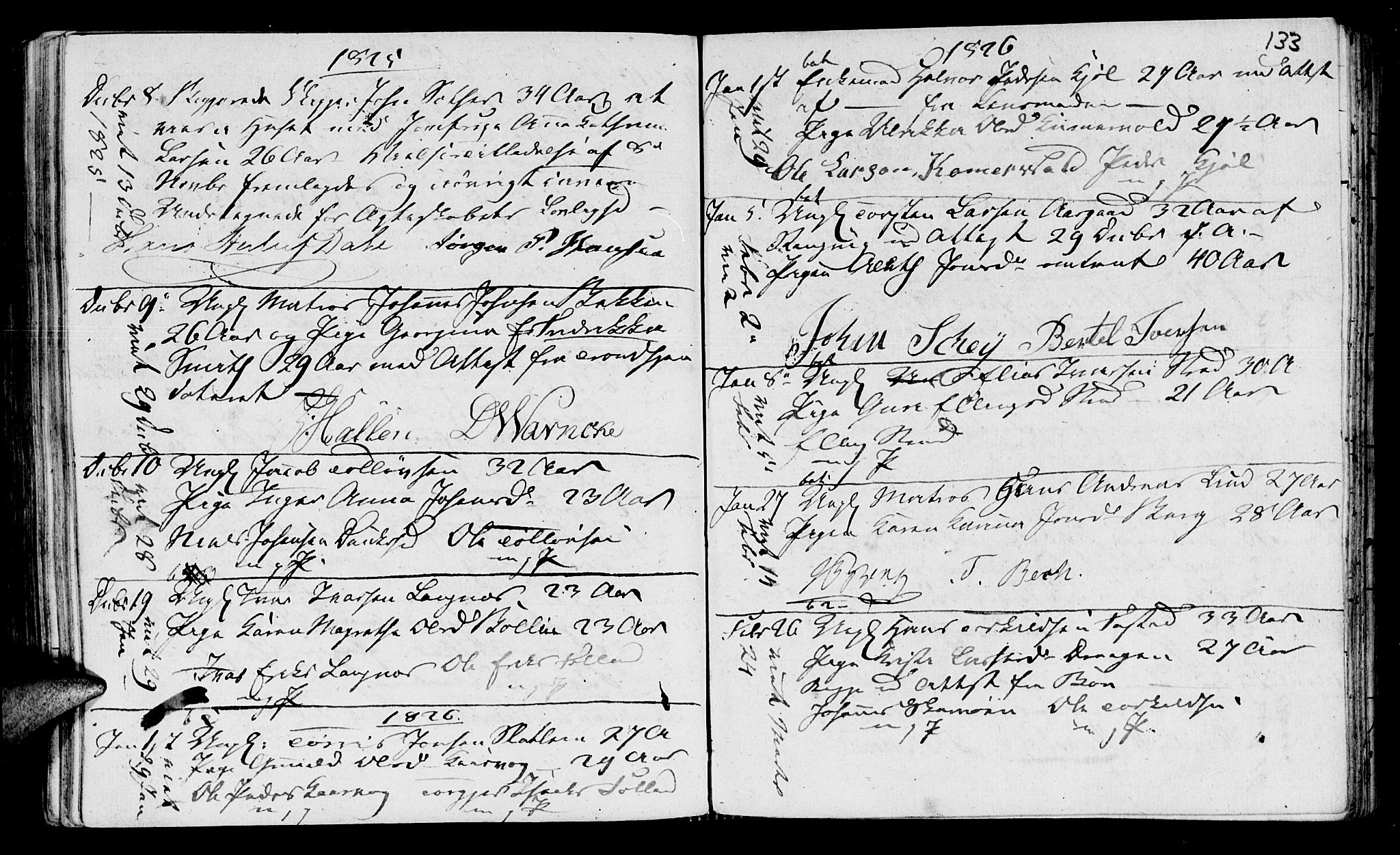 Ministerialprotokoller, klokkerbøker og fødselsregistre - Møre og Romsdal, AV/SAT-A-1454/568/L0795: Parish register (official) no. 568A04, 1802-1845, p. 133