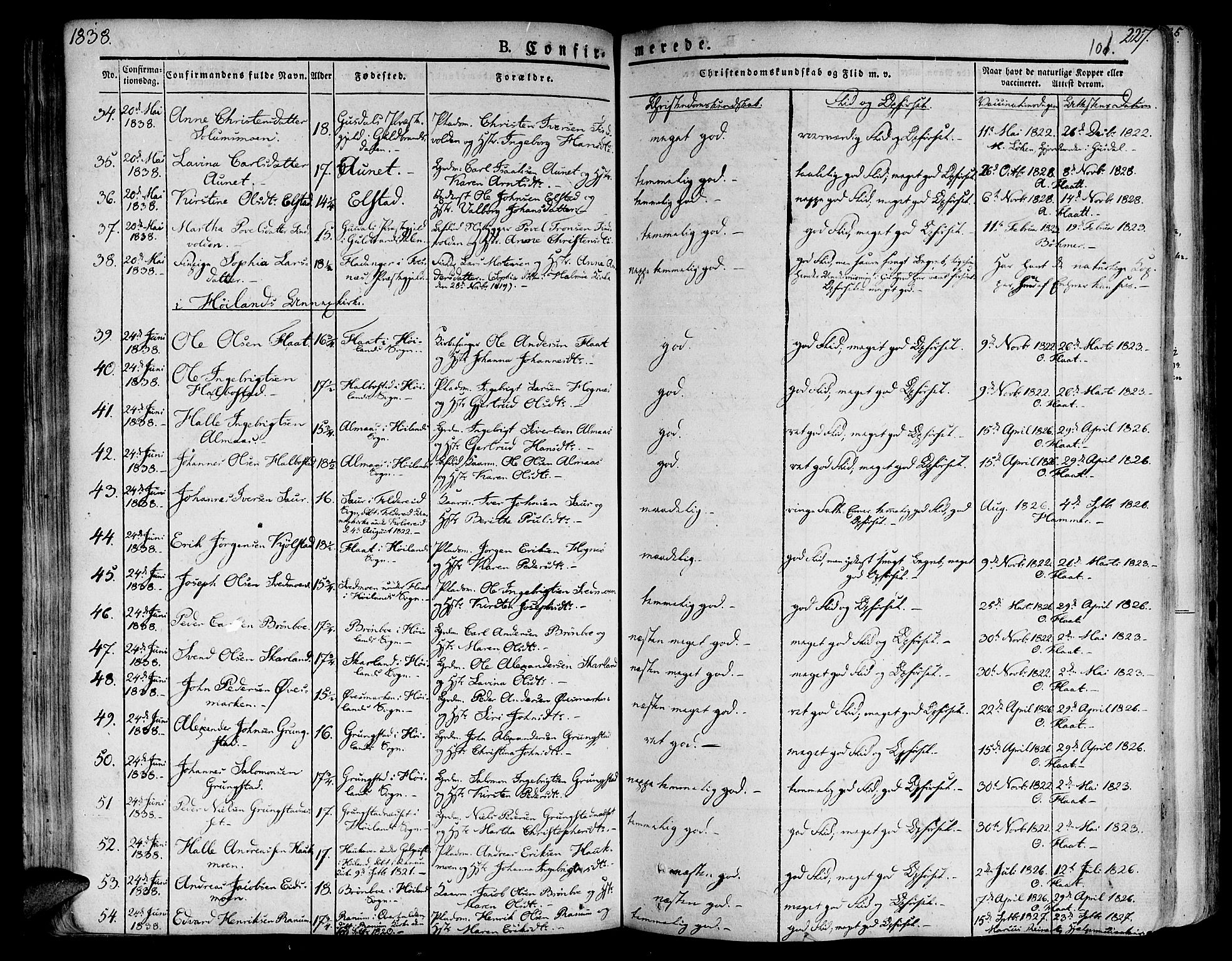 Ministerialprotokoller, klokkerbøker og fødselsregistre - Nord-Trøndelag, SAT/A-1458/758/L0510: Parish register (official) no. 758A01 /1, 1821-1841, p. 101