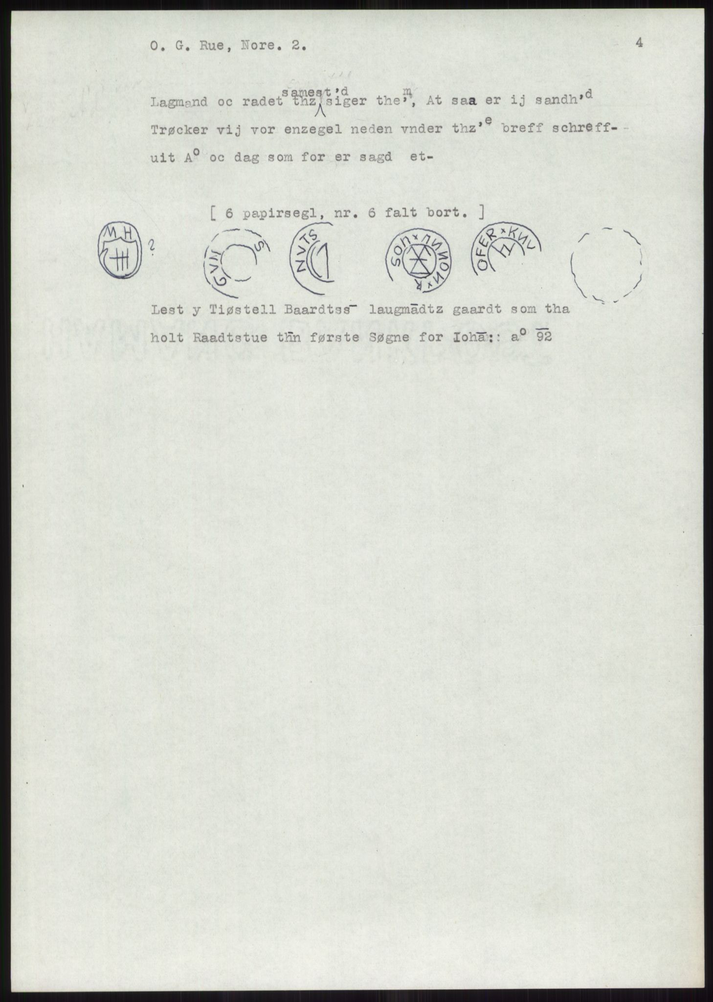 Samlinger til kildeutgivelse, Diplomavskriftsamlingen, AV/RA-EA-4053/H/Ha, p. 2837