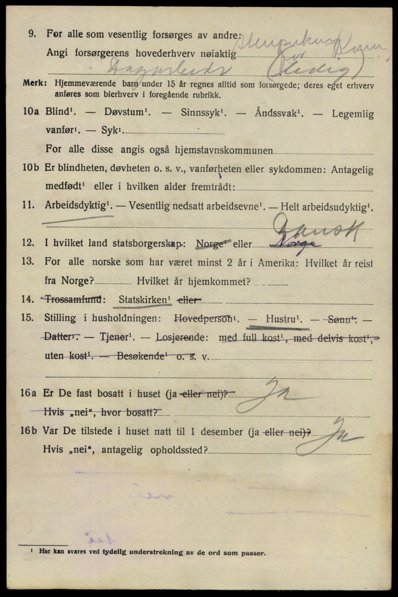 SAO, 1920 census for Fredrikstad, 1920, p. 34032