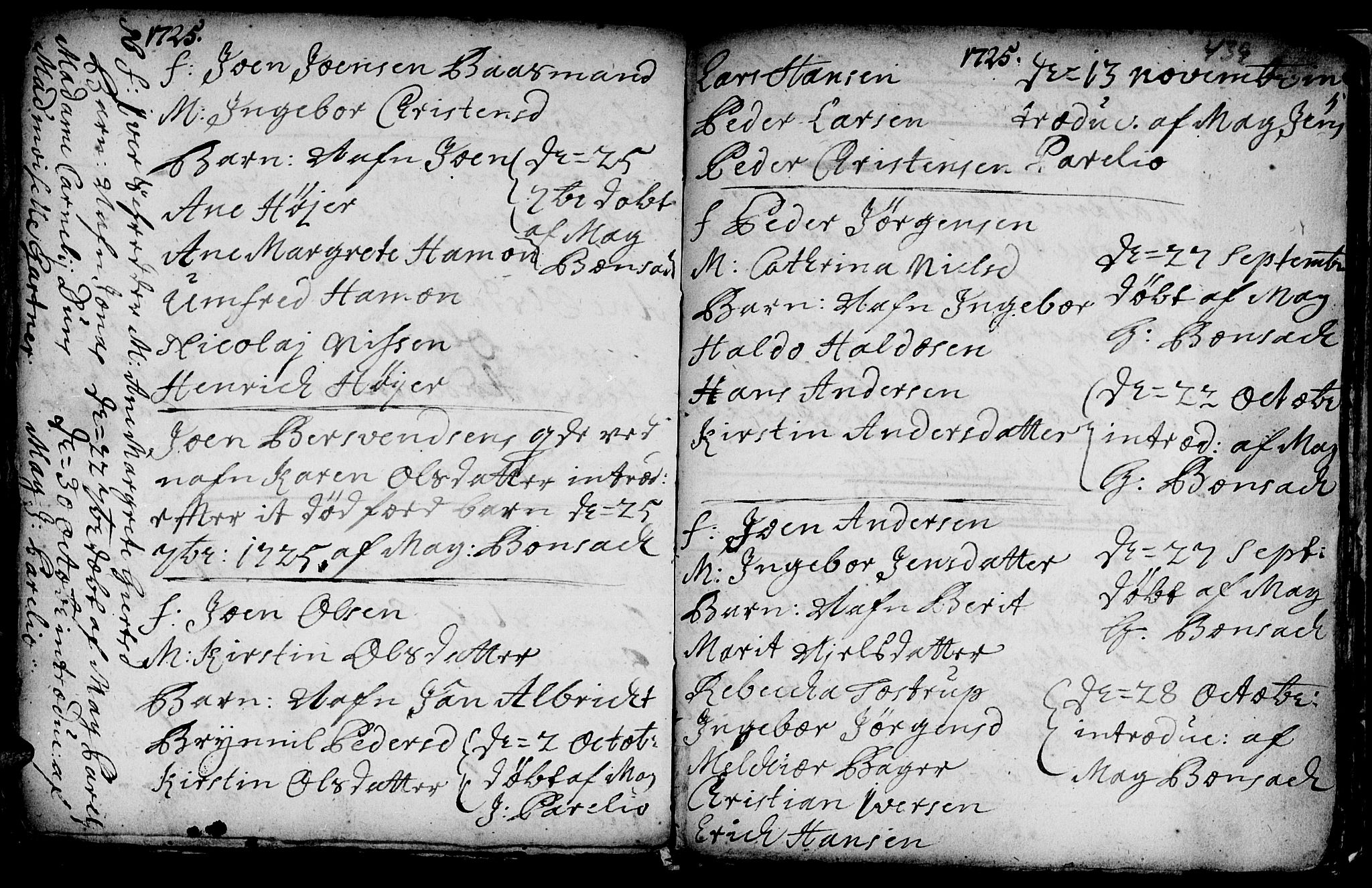 Ministerialprotokoller, klokkerbøker og fødselsregistre - Sør-Trøndelag, SAT/A-1456/601/L0035: Parish register (official) no. 601A03, 1713-1728, p. 439