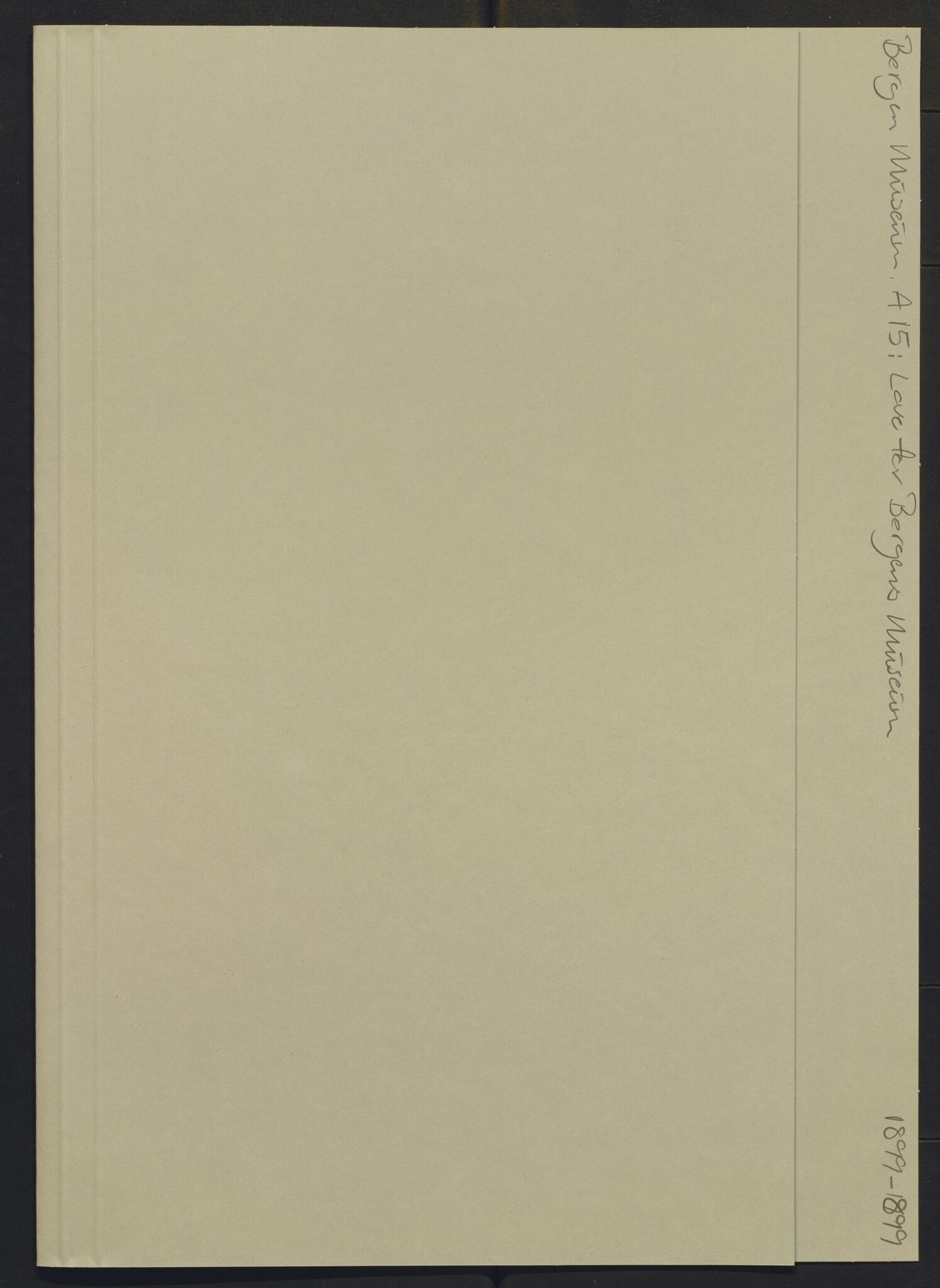 Bergens Museum, AV/SAB-A-17301/02/Y/Yb/L0001: Diverse, 1825-1952, p. 244