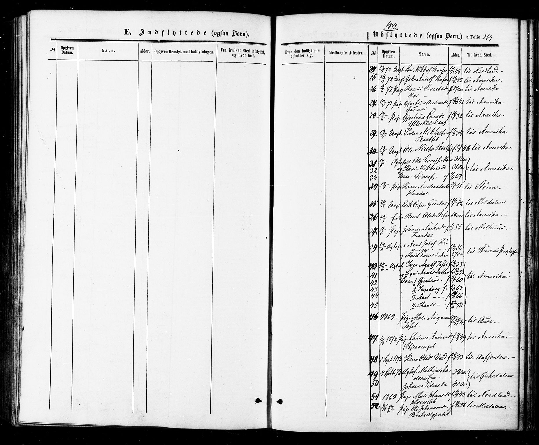 Ministerialprotokoller, klokkerbøker og fødselsregistre - Sør-Trøndelag, SAT/A-1456/674/L0870: Parish register (official) no. 674A02, 1861-1879, p. 269