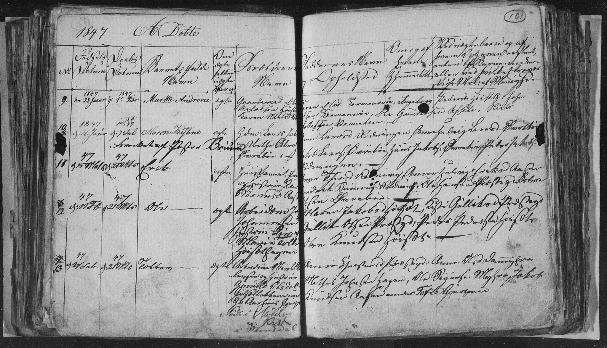 Siljan kirkebøker, SAKO/A-300/G/Ga/L0001: Parish register (copy) no. 1, 1827-1847, p. 101