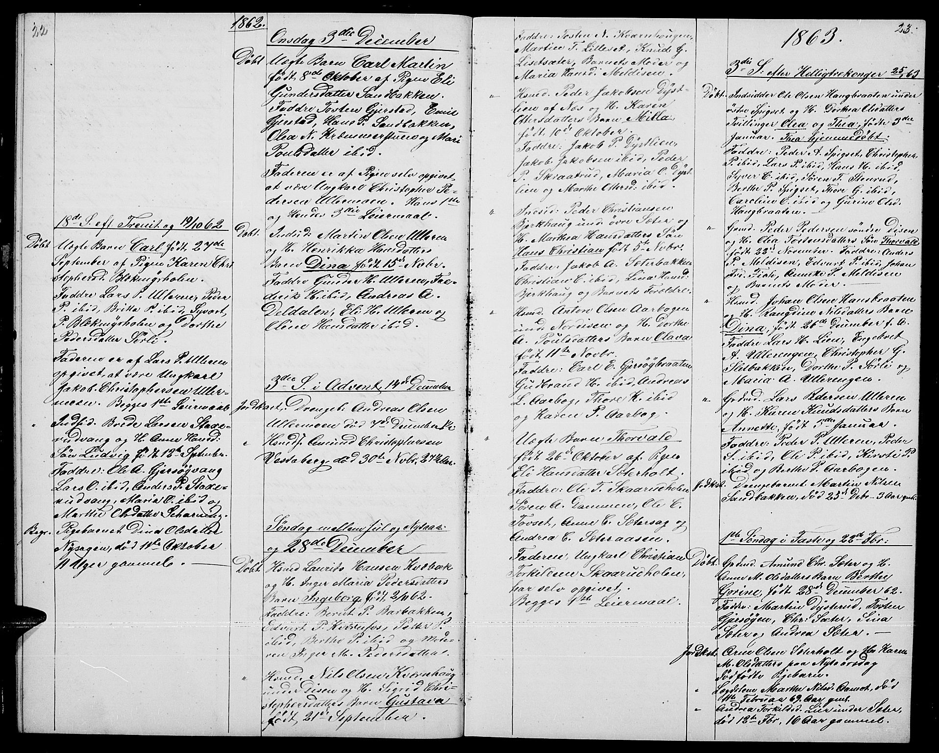 Sør-Odal prestekontor, AV/SAH-PREST-030/H/Hb: Communicants register no. 8, 1859-1876, p. 22-23