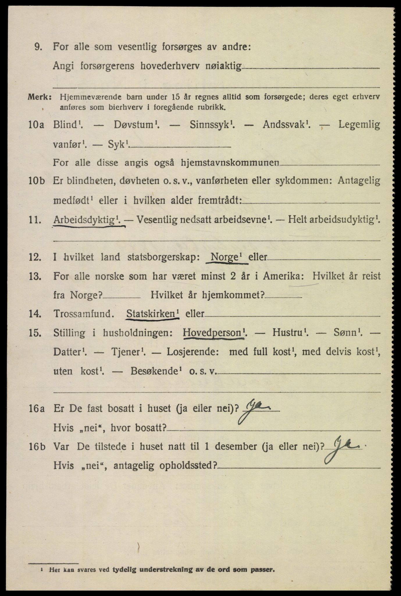 SAK, 1920 census for Finsland, 1920, p. 371