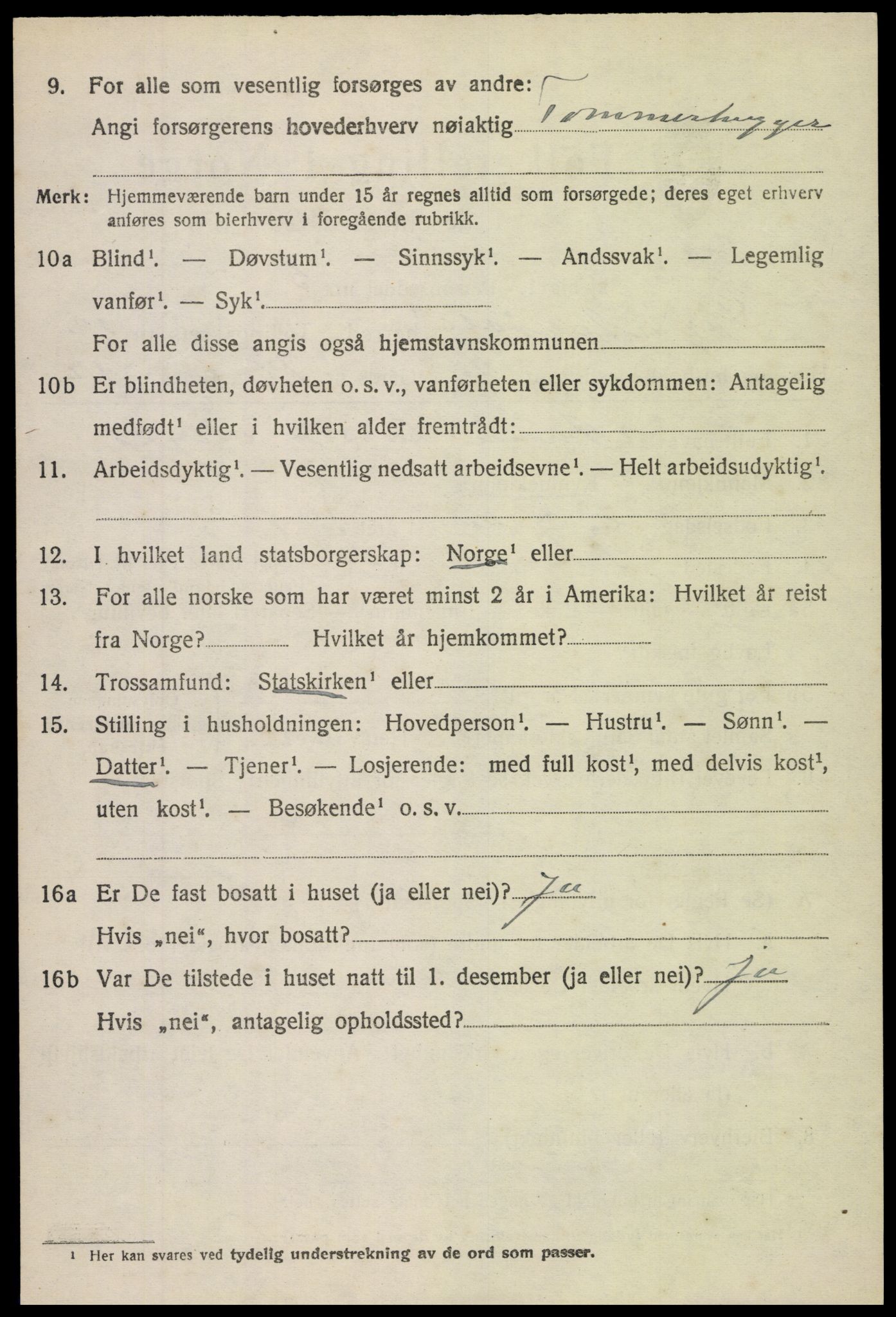 SAH, 1920 census for Sør-Aurdal, 1920, p. 6684