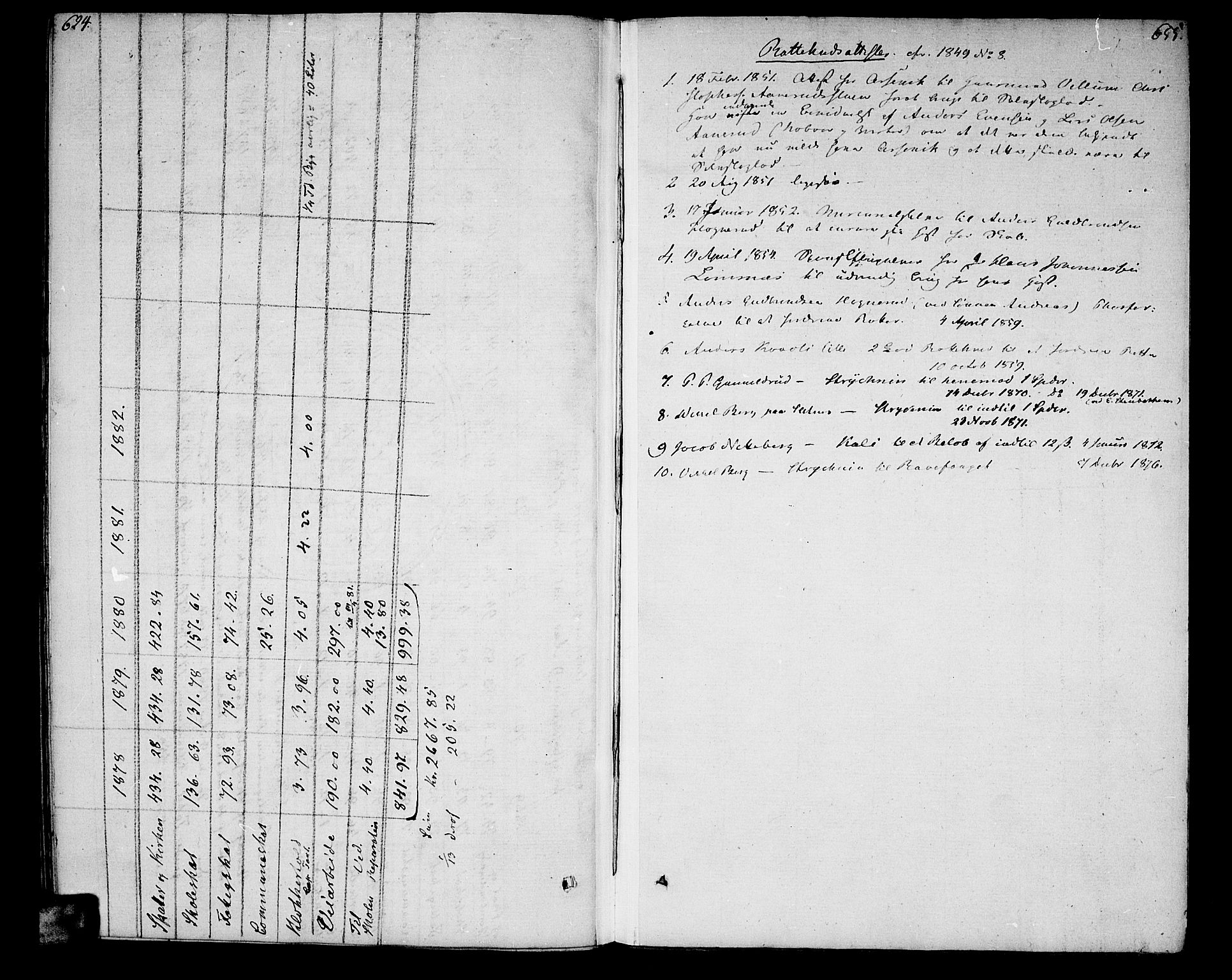 Aurskog prestekontor Kirkebøker, SAO/A-10304a/F/Fa/L0004: Parish register (official) no. I 4, 1807-1814, p. 624-625