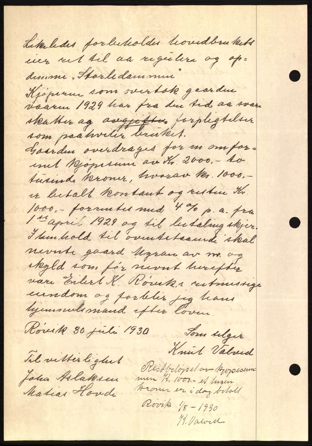Romsdal sorenskriveri, SAT/A-4149/1/2/2C: Mortgage book no. A2, 1936-1937, Diary no: : 453/1937