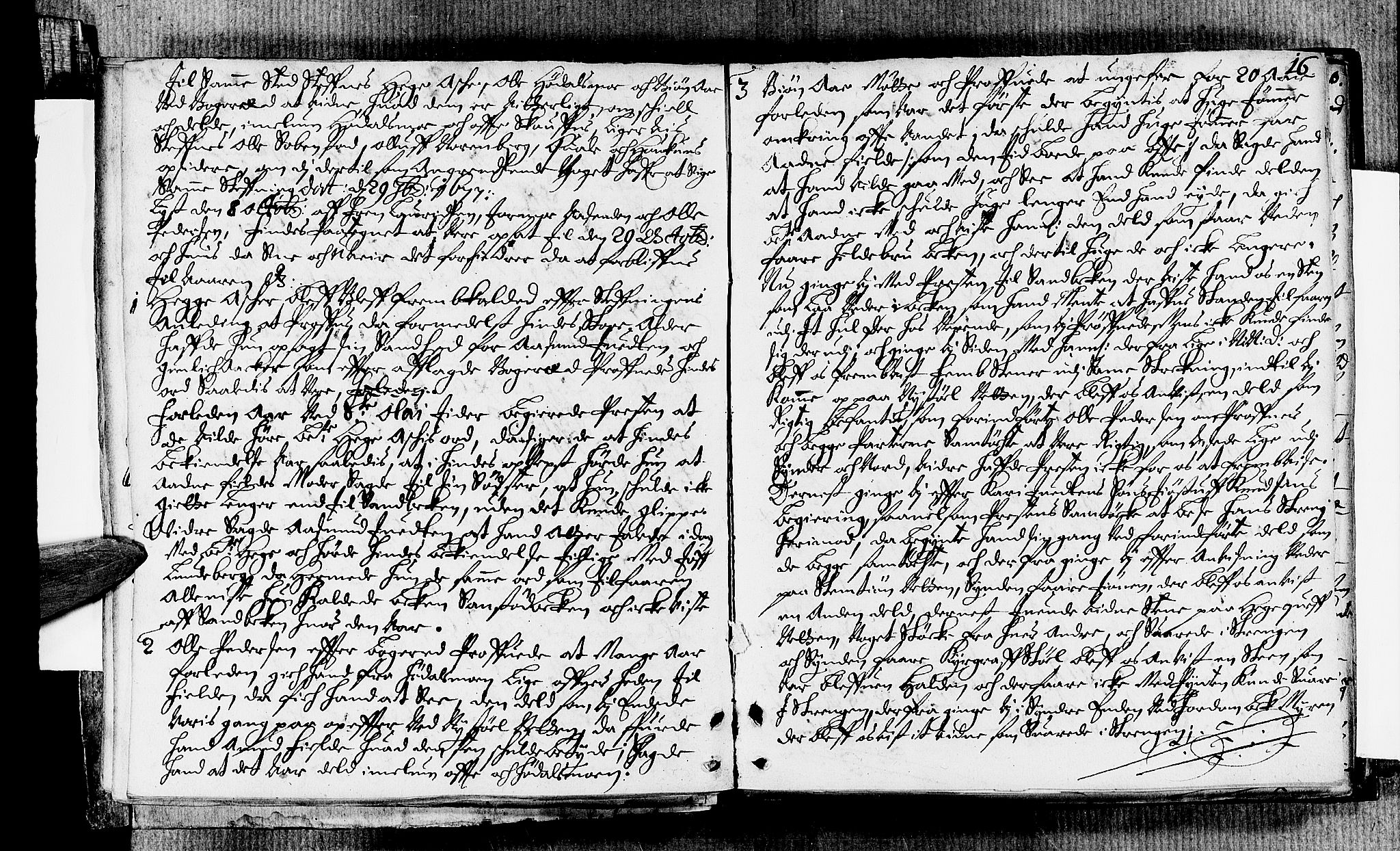 Vest-Telemark sorenskriveri, AV/SAKO-A-134/F/Fa/L0010: Tingbok, 1678, p. 16