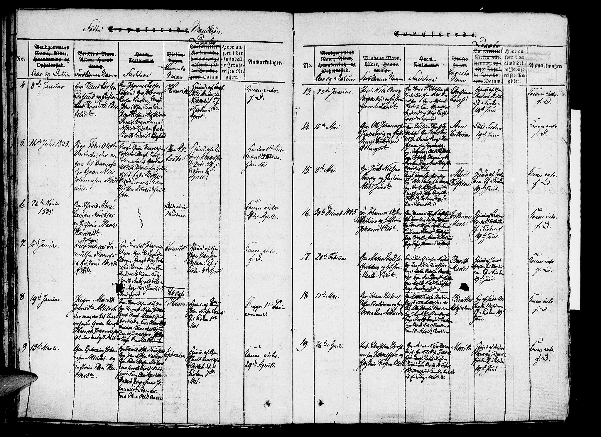 Skjervøy sokneprestkontor, AV/SATØ-S-1300/H/Ha/Haa/L0004kirke: Parish register (official) no. 4, 1820-1838