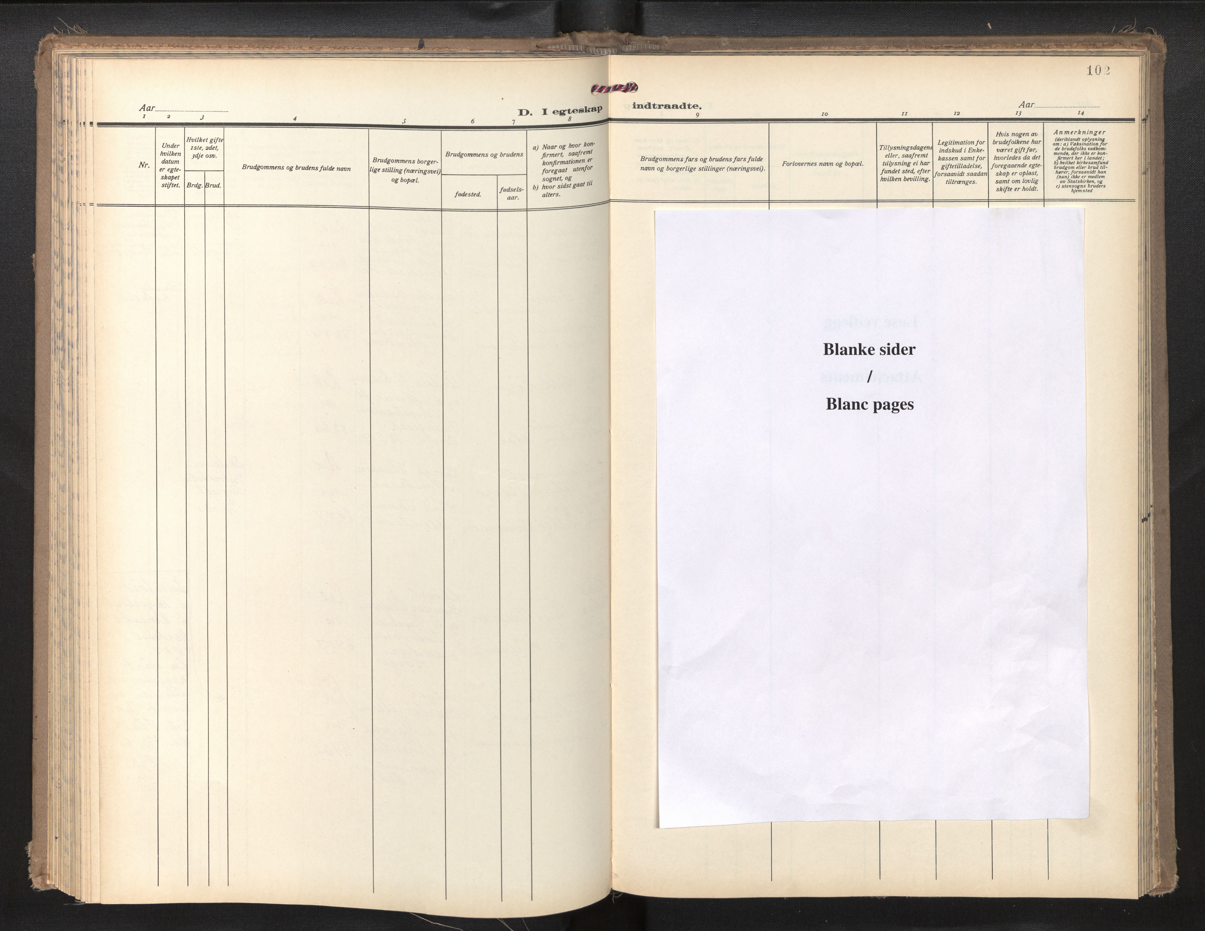 Den norske sjømannsmisjon i utlandet/Montreal-Halifax, SAB/SAB/PA-0116/H/Ha/L0001: Parish register (official) no. A 1, 1929-1960, p. 101b-102a