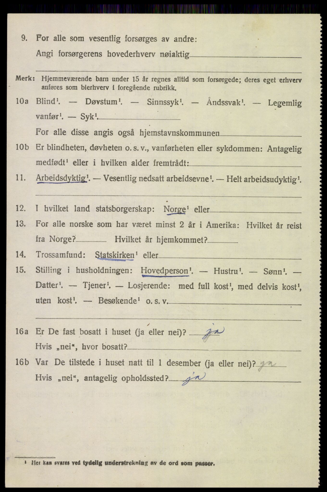 SAH, 1920 census for Åsnes, 1920, p. 9835