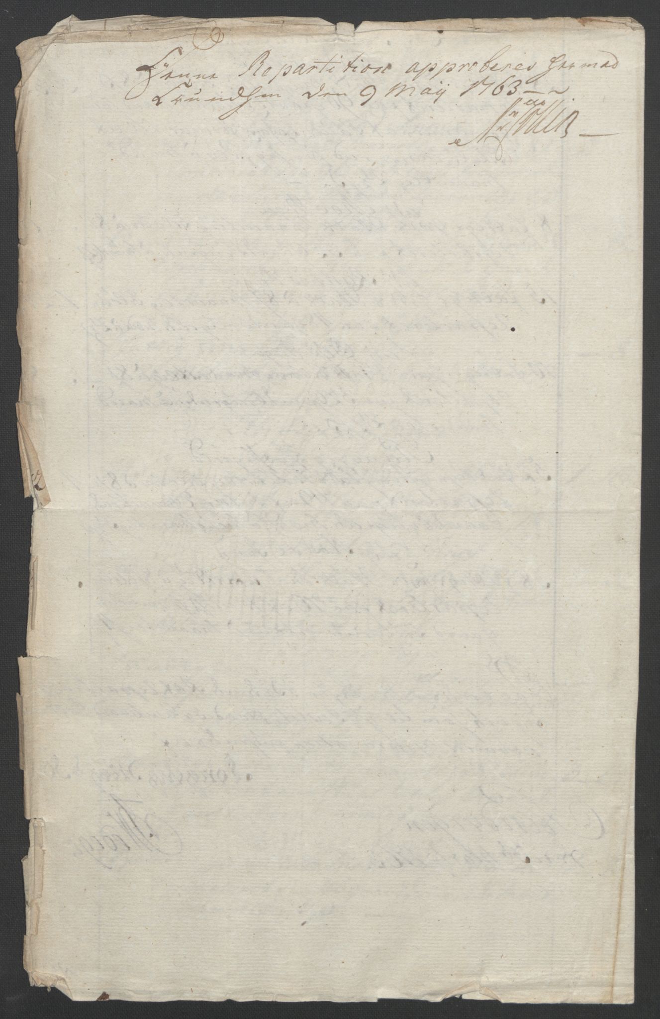 Rentekammeret inntil 1814, Reviderte regnskaper, Fogderegnskap, RA/EA-4092/R56/L3841: Ekstraskatten Nordmøre, 1762-1763, p. 195
