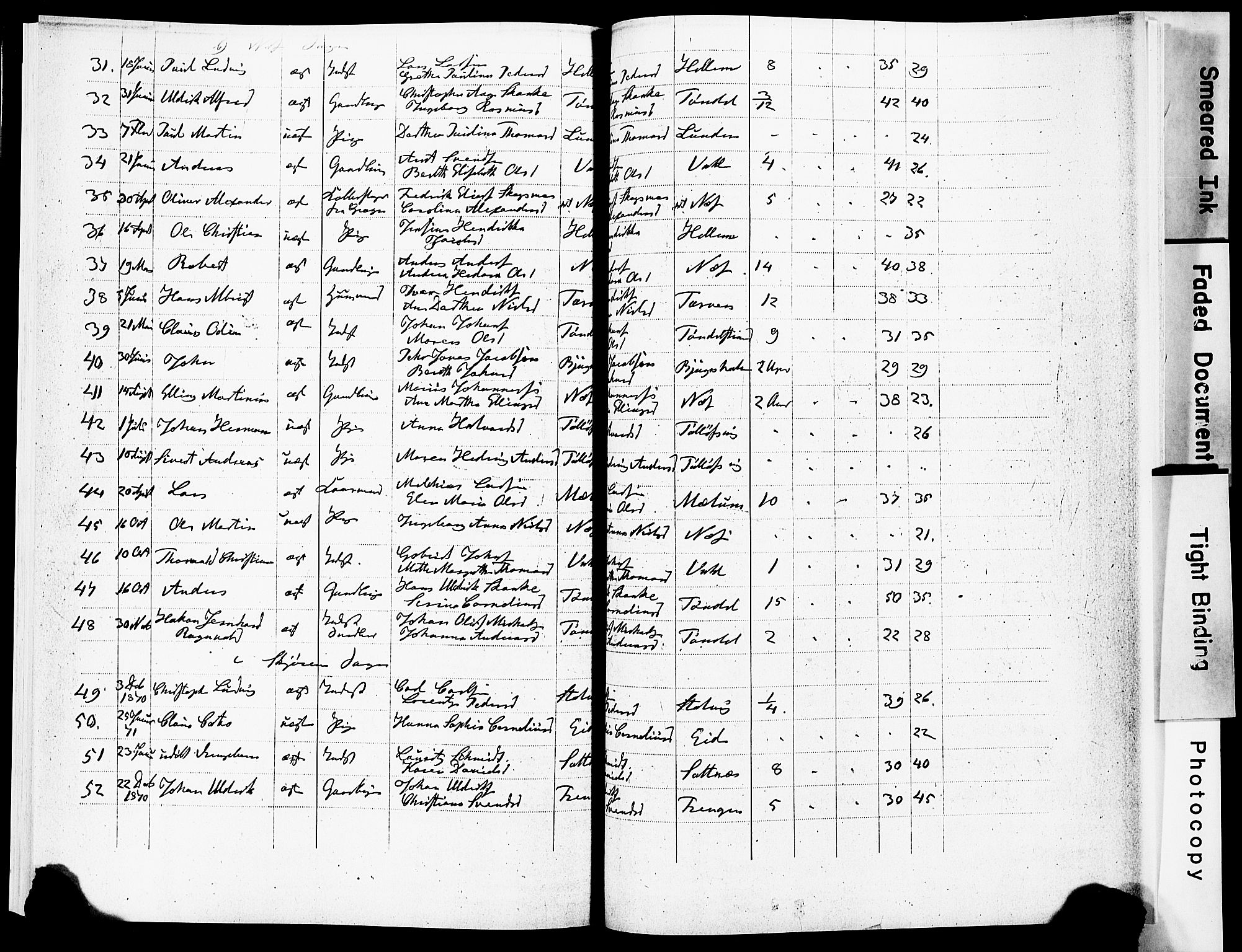 Ministerialprotokoller, klokkerbøker og fødselsregistre - Sør-Trøndelag, AV/SAT-A-1456/651/L0642: Parish register (official) no. 651A01, 1866-1872
