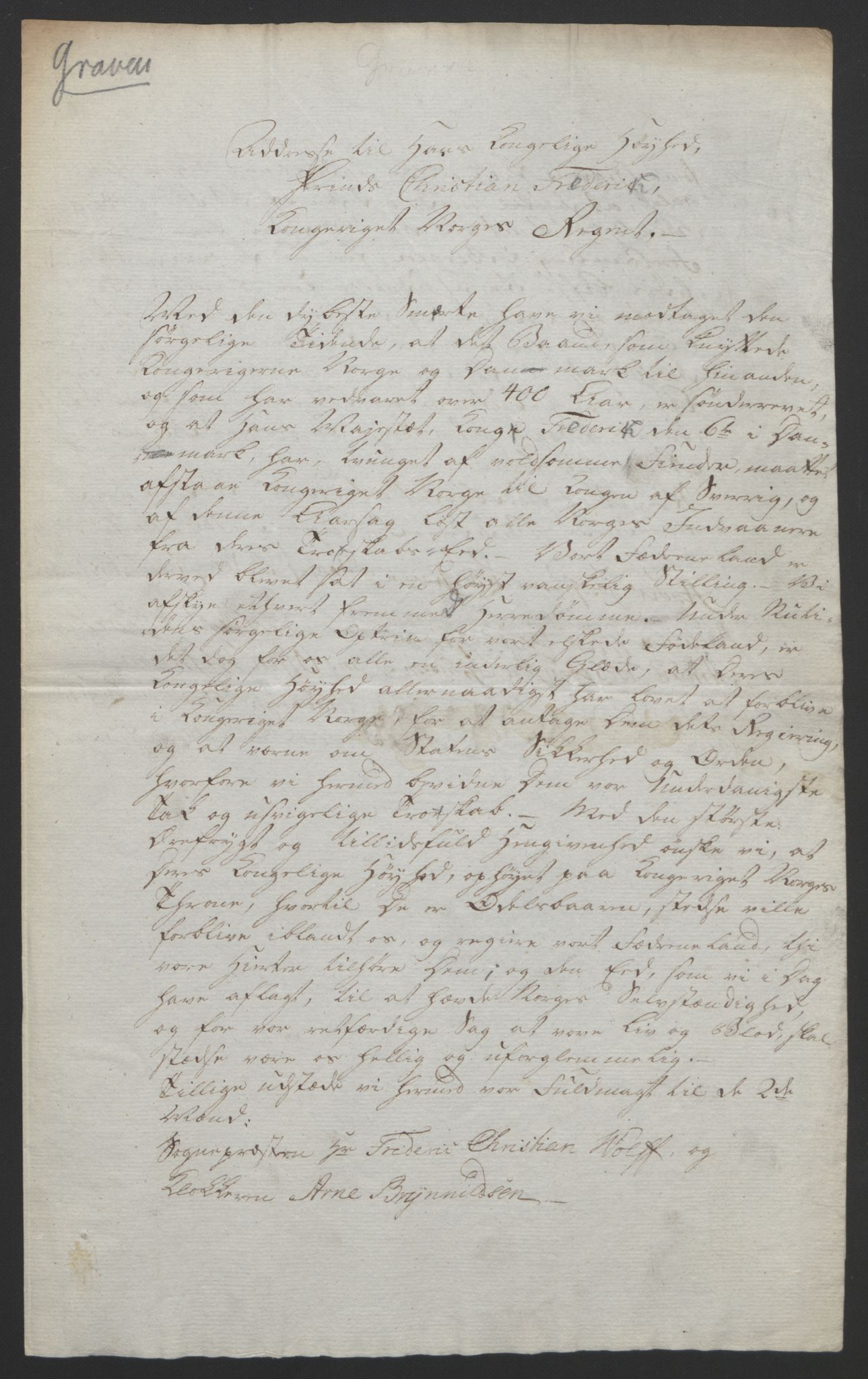 Statsrådssekretariatet, RA/S-1001/D/Db/L0008: Fullmakter for Eidsvollsrepresentantene i 1814. , 1814, p. 277