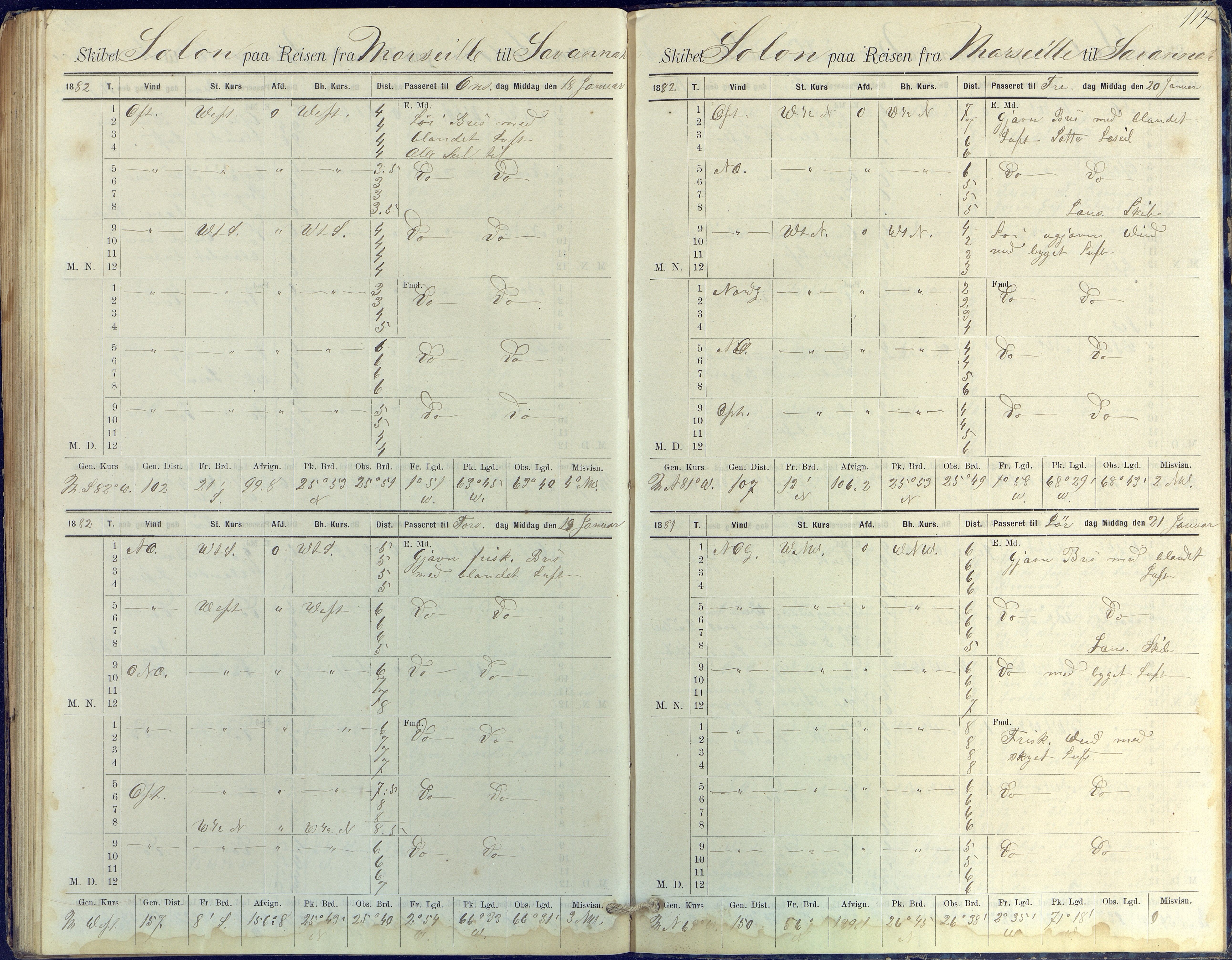 Fartøysarkivet, AAKS/PA-1934/F/L0330: Solon (fregatt), 1880-1882, p. 114