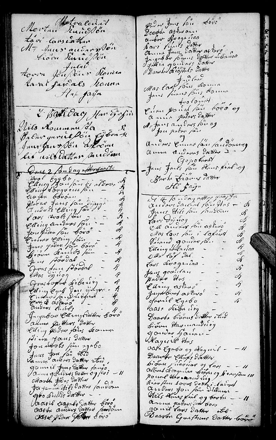 Dypvåg sokneprestkontor, AV/SAK-1111-0007/F/Fb/Fba/L0005: Parish register (copy) no. B 5, 1732-1746, p. 132