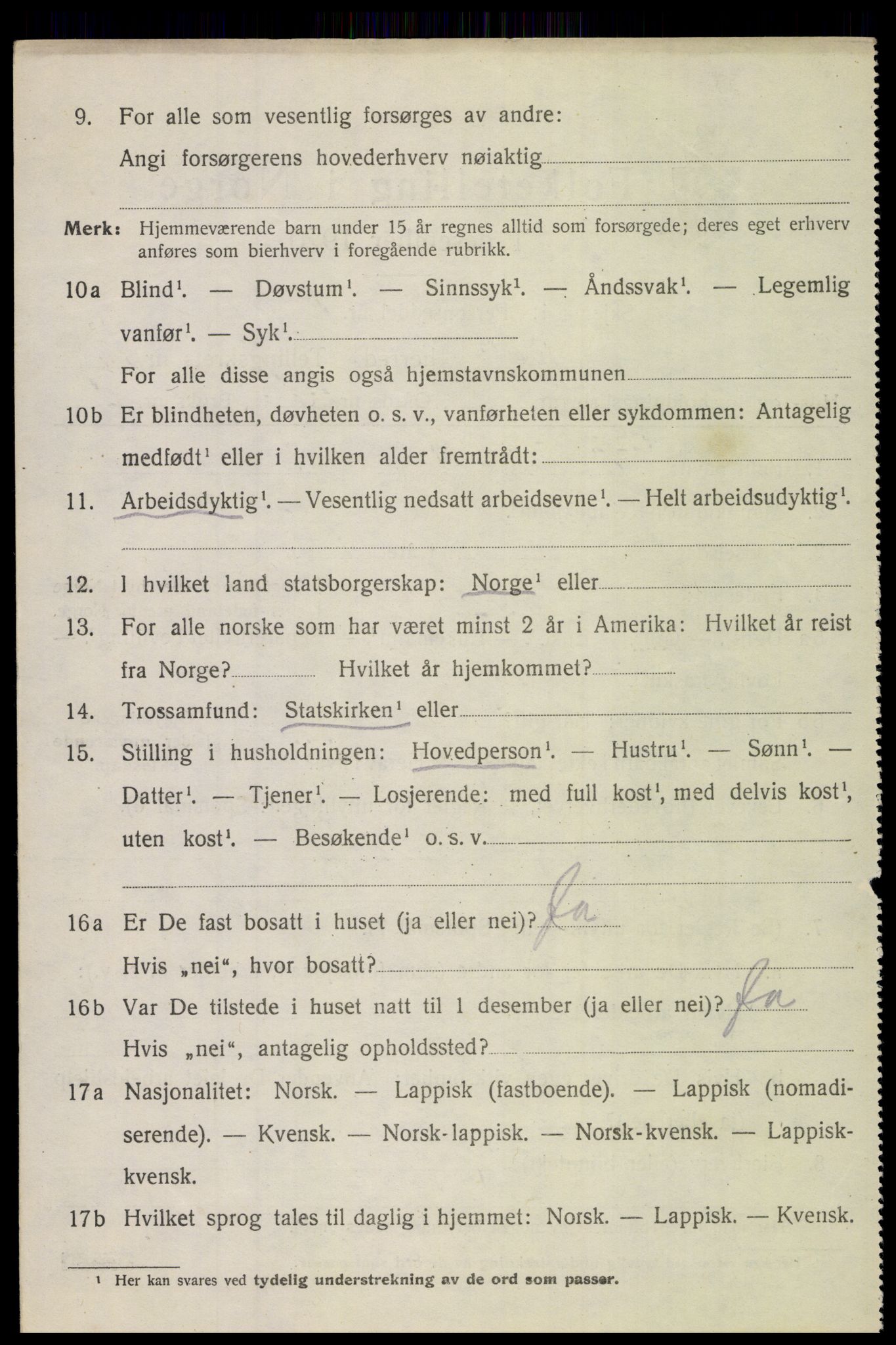 SAT, 1920 census for Bodin, 1920, p. 12555