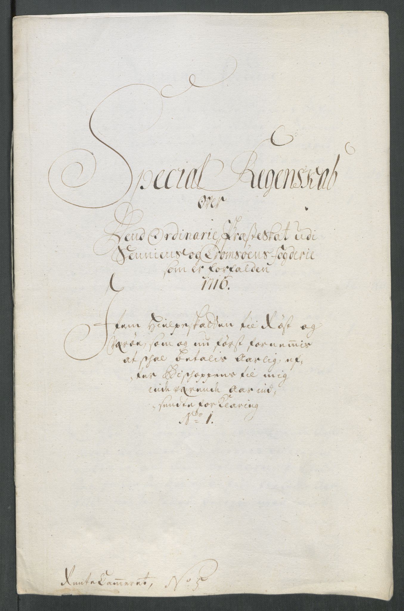 Rentekammeret inntil 1814, Reviderte regnskaper, Fogderegnskap, RA/EA-4092/R68/L4762: Fogderegnskap Senja og Troms, 1716, p. 74