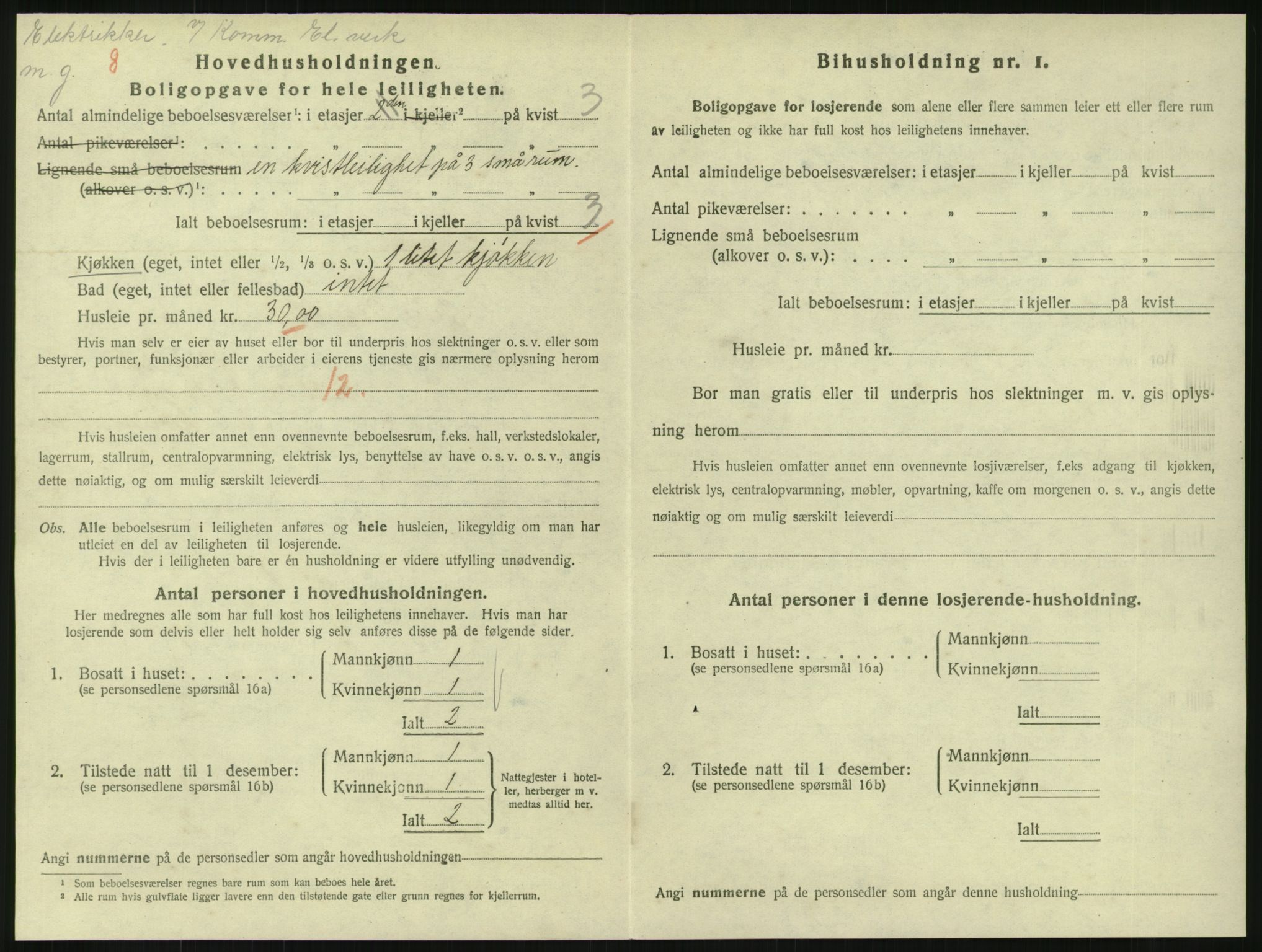 SAKO, 1920 census for Horten, 1920, p. 3596