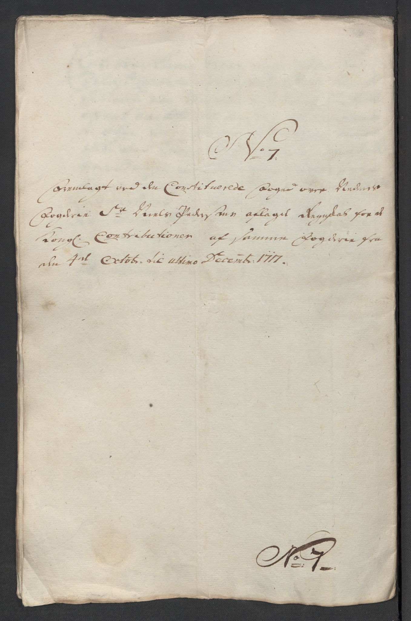 Rentekammeret inntil 1814, Reviderte regnskaper, Fogderegnskap, AV/RA-EA-4092/R39/L2326: Fogderegnskap Nedenes, 1717, p. 404