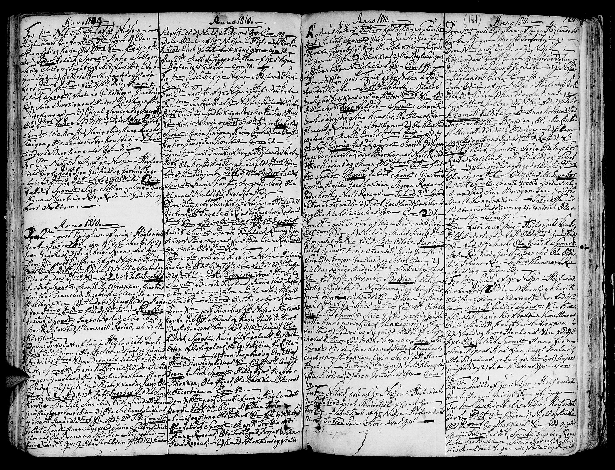 Ministerialprotokoller, klokkerbøker og fødselsregistre - Sør-Trøndelag, AV/SAT-A-1456/691/L1064: Parish register (official) no. 691A02 /4, 1768-1815, p. 161