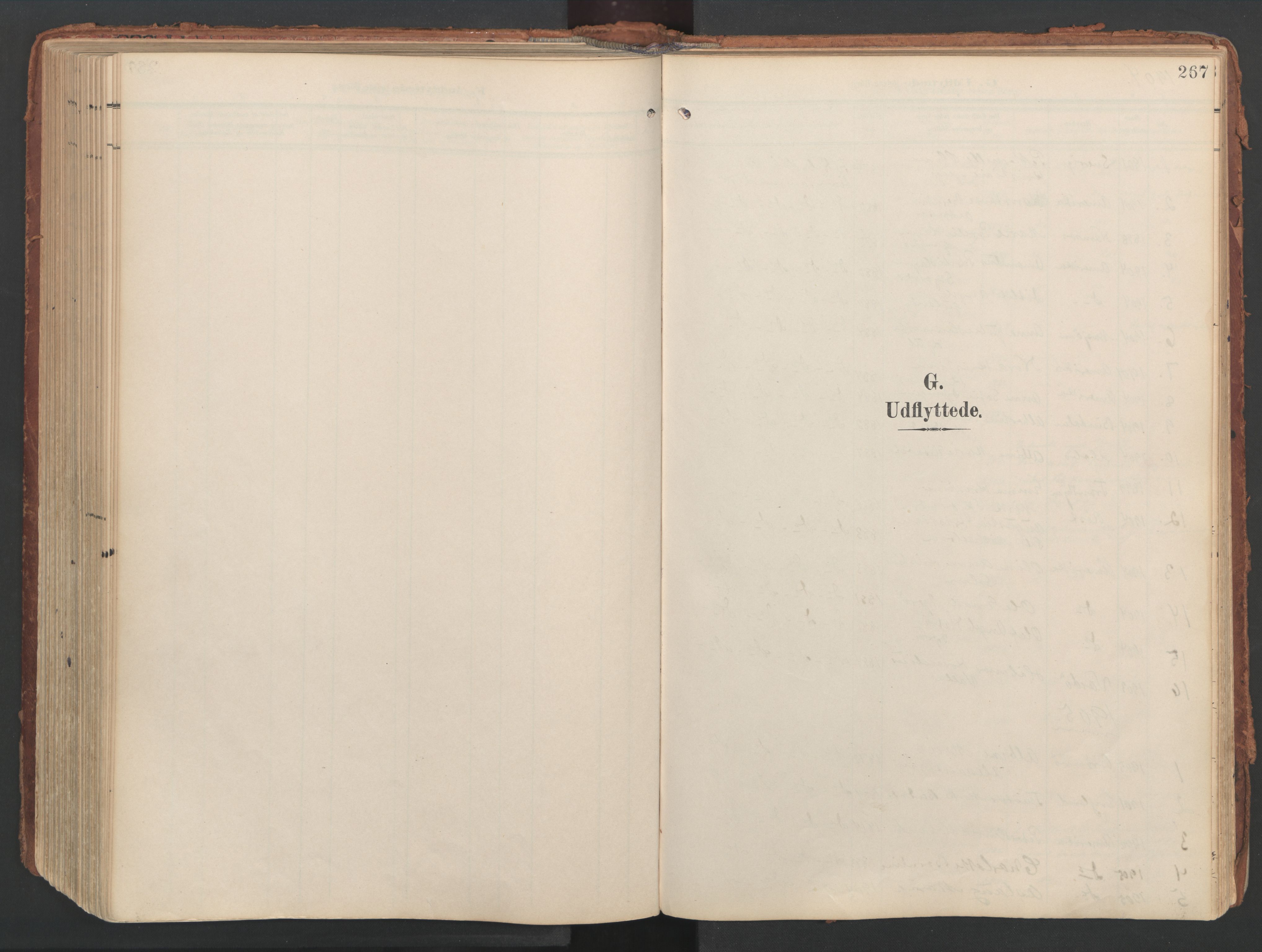 Ministerialprotokoller, klokkerbøker og fødselsregistre - Nordland, SAT/A-1459/816/L0250: Parish register (official) no. 816A16, 1903-1923, p. 267