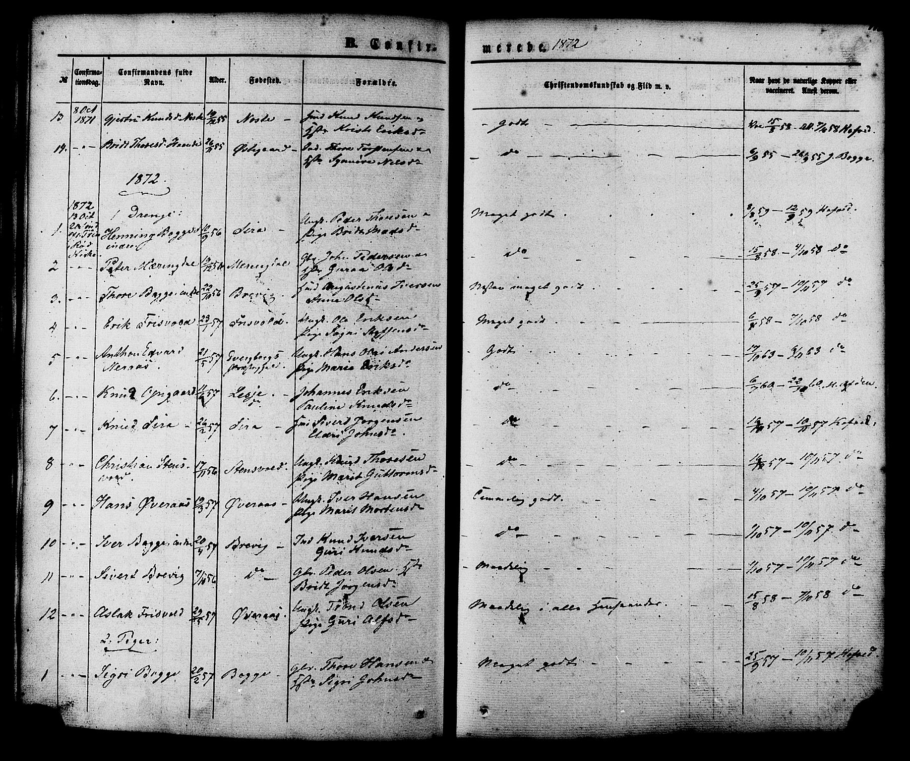 Ministerialprotokoller, klokkerbøker og fødselsregistre - Møre og Romsdal, AV/SAT-A-1454/552/L0637: Parish register (official) no. 552A01, 1845-1879, p. 173