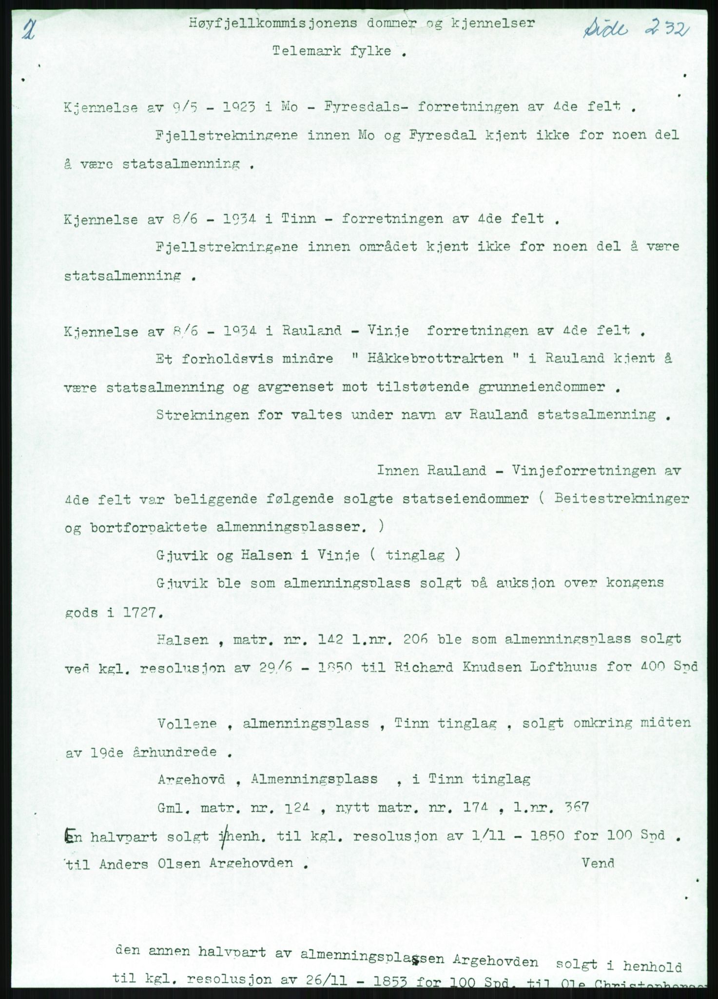 Direktoratet for statens skoger, RA/S-1600/2/E/Eg/L0002: Arkivliste for 10.11-serien. Akershus til Sør-Trøndelag fylke. Mappenr. 1 - 925, 1957-1992, p. 253