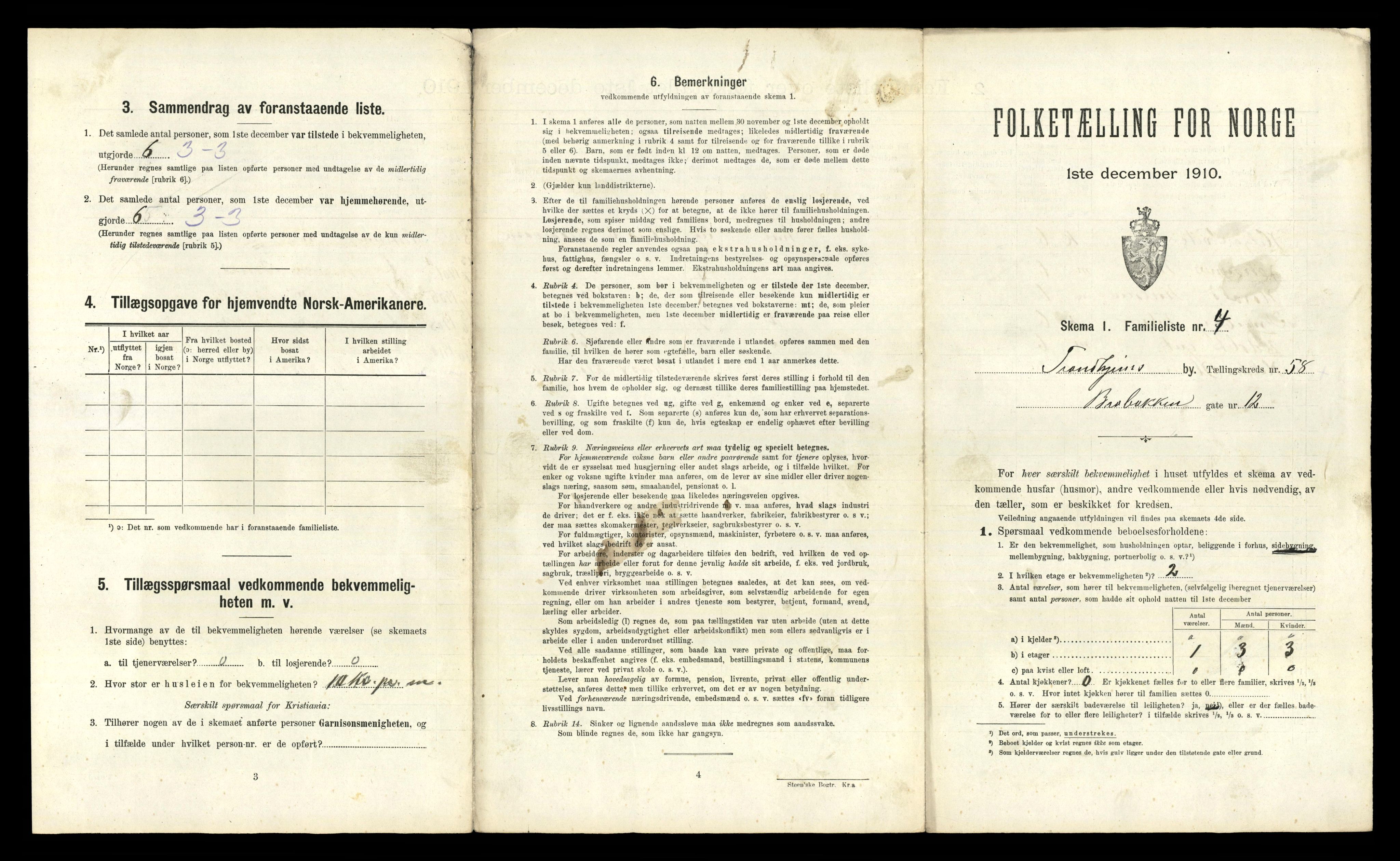 RA, 1910 census for Trondheim, 1910, p. 14913