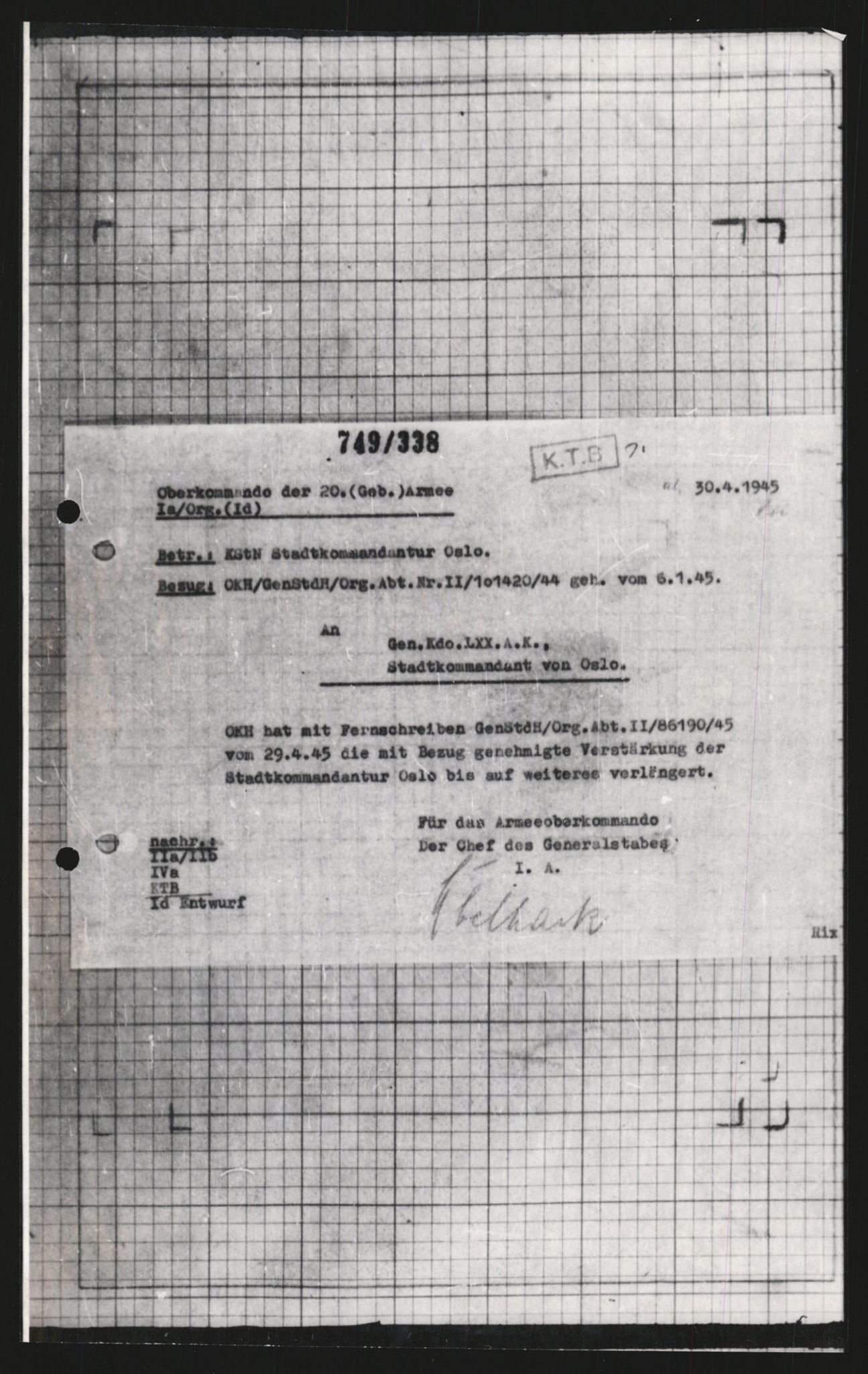 Forsvarets Overkommando. 2 kontor. Arkiv 11.4. Spredte tyske arkivsaker, AV/RA-RAFA-7031/D/Dar/Dara/L0009: Krigsdagbøker for 20. Gebirgs-Armee-Oberkommando (AOK 20), 1940-1945, p. 513